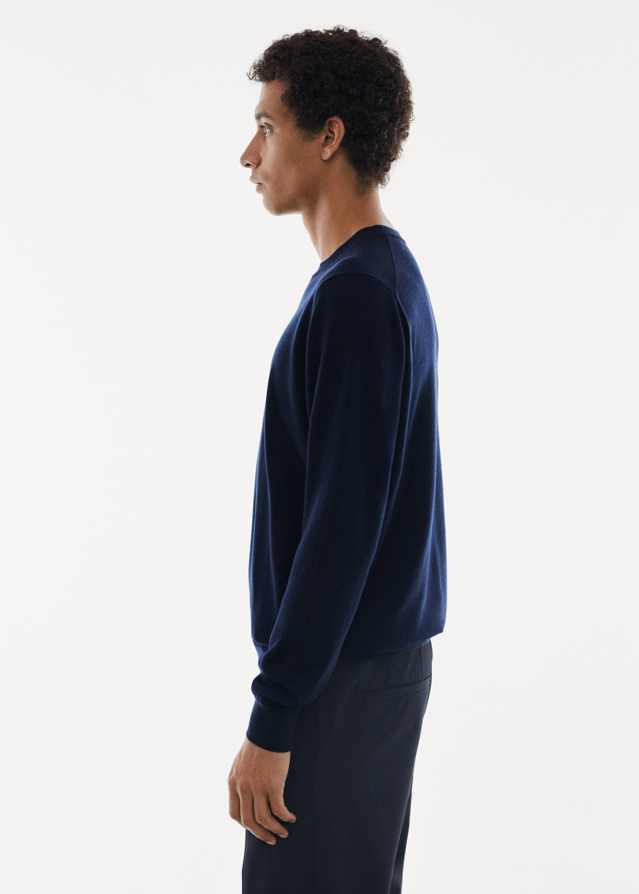 Merino wool washable sweater - Details of the article 2