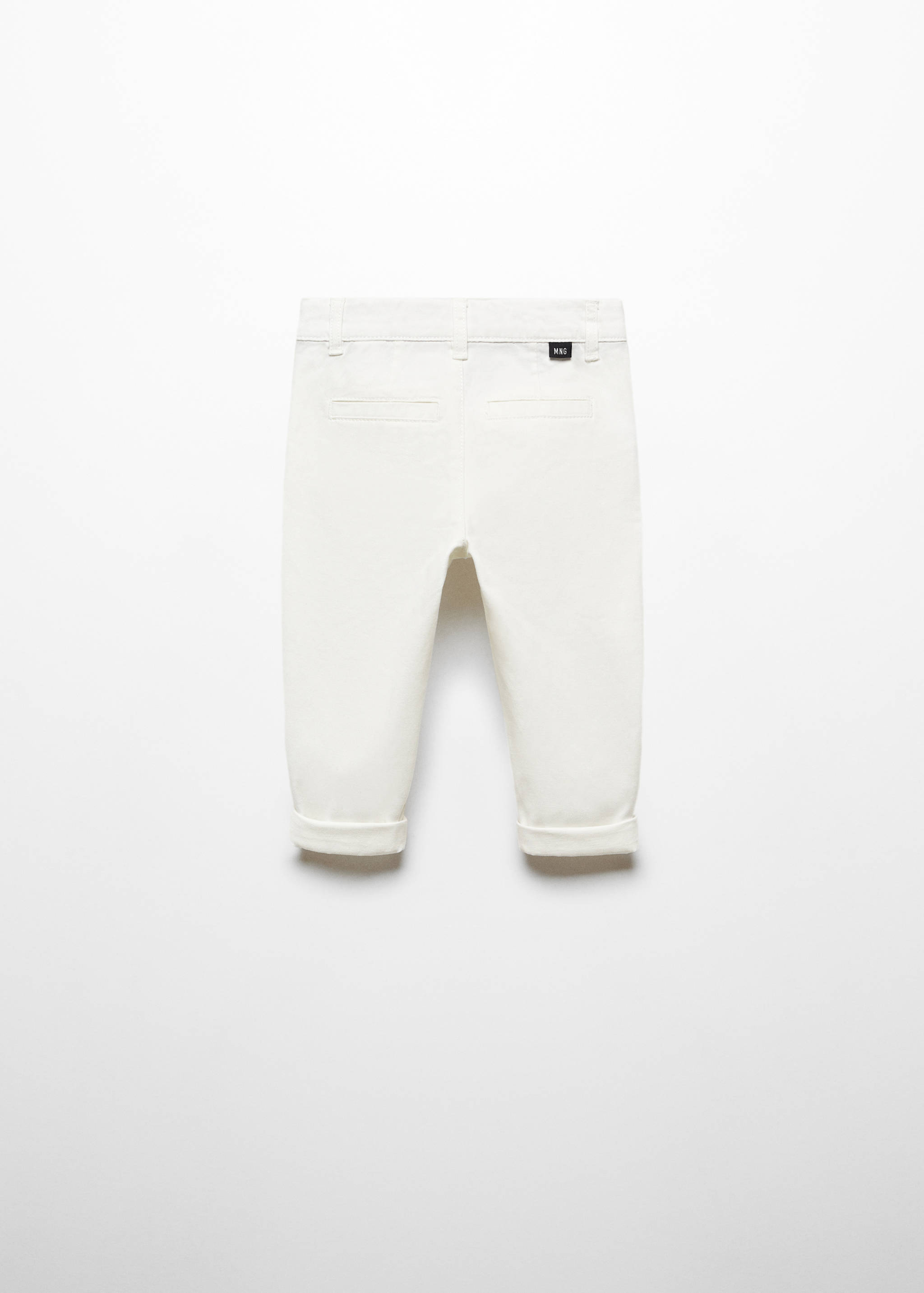 Pantalon chino coton - Verso de l’article