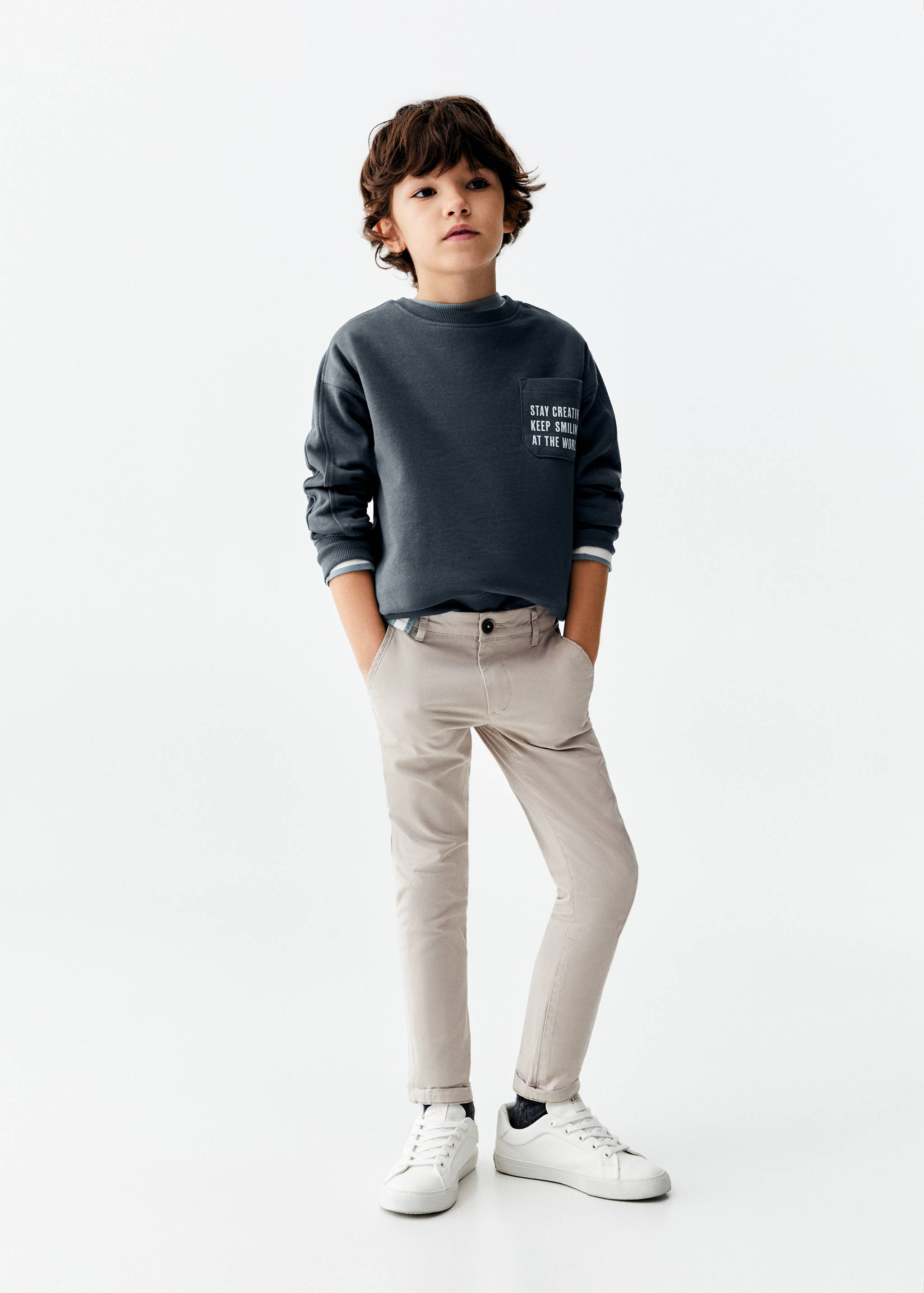 Chinohose aus Baumwolle - Allgemeine Ansicht