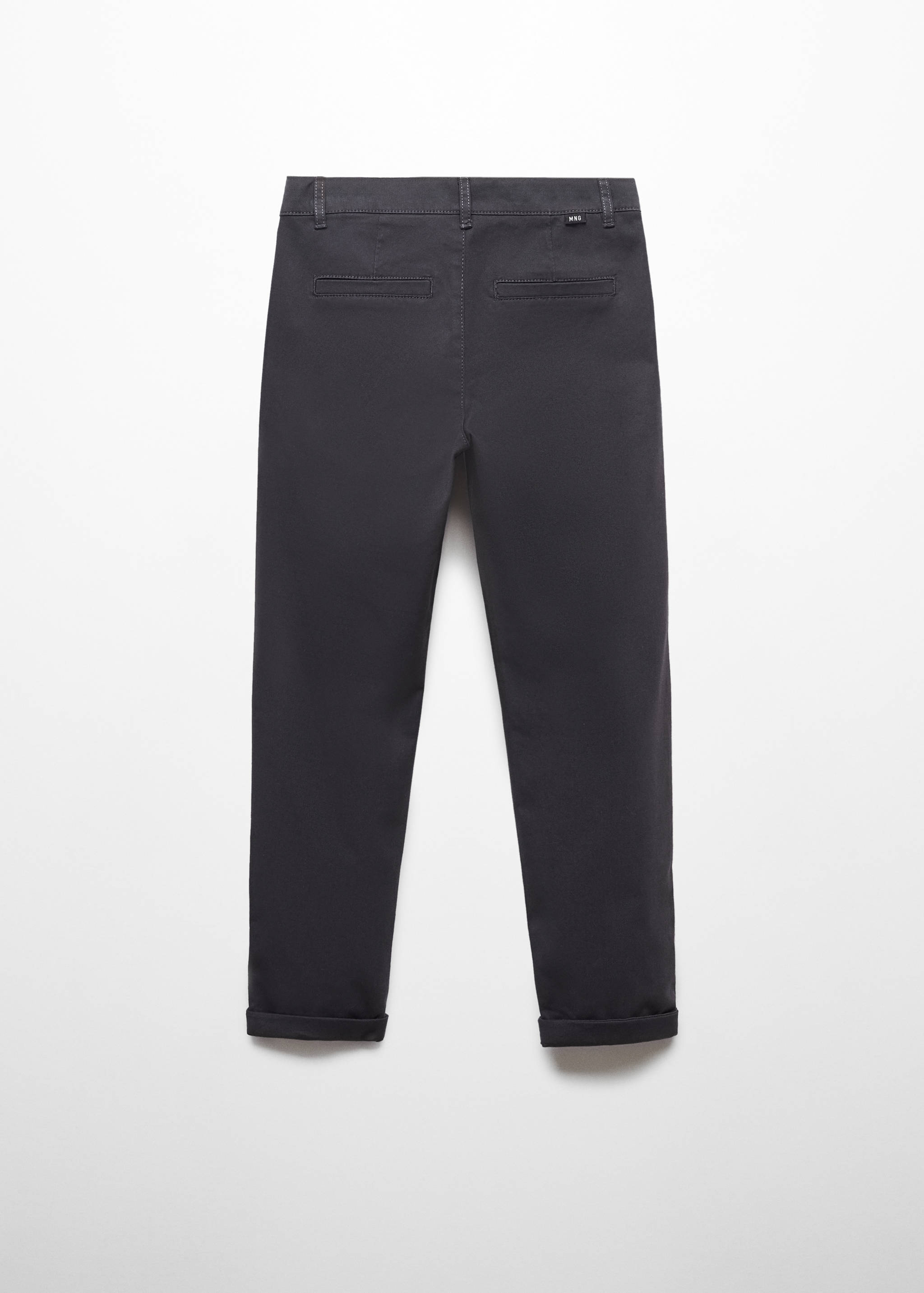 Chinohose aus Baumwolle - Rückseite des Artikels