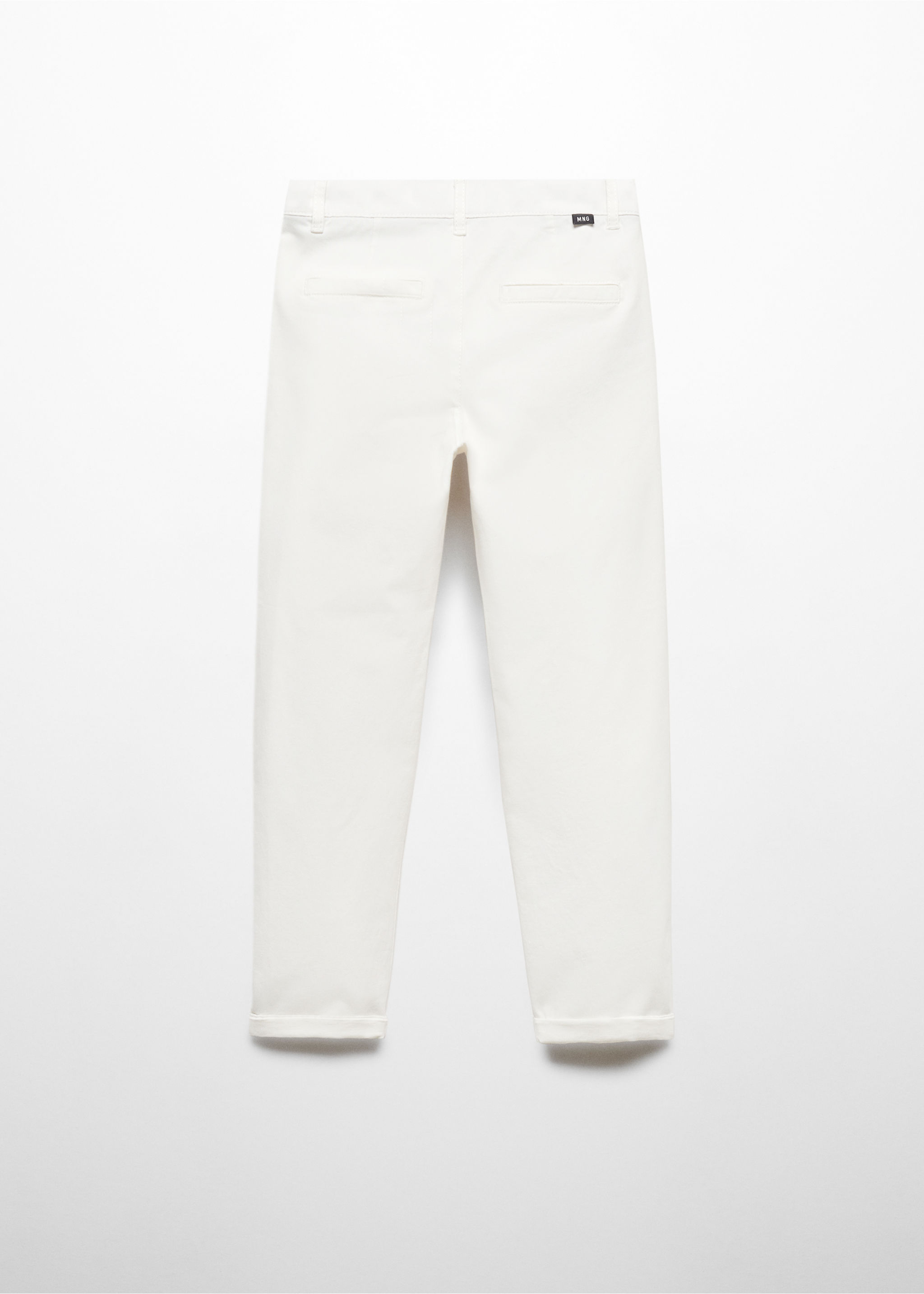 Pantalon chino coton - Verso de l’article