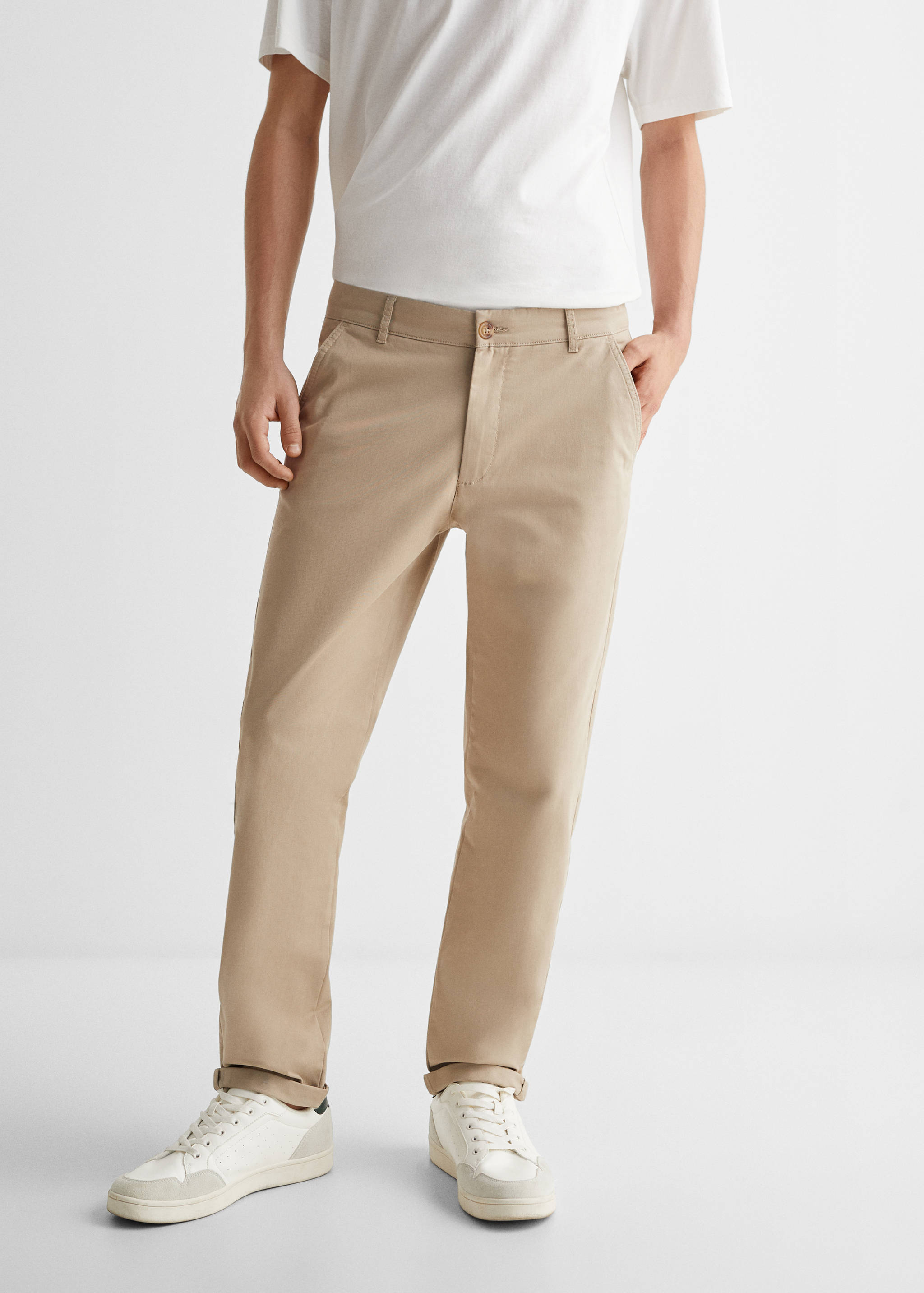Cotton chinos - Details of the article 6