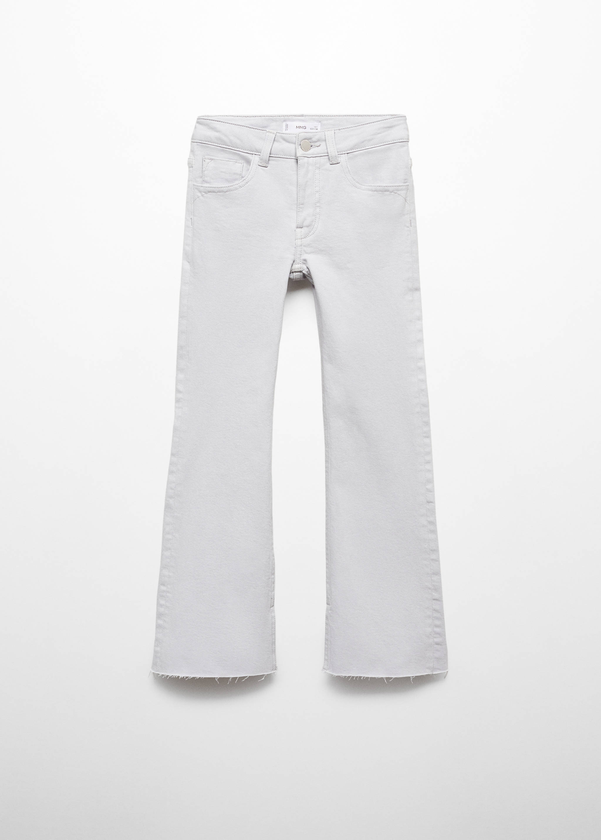 Flared jeans with opening - Article without model