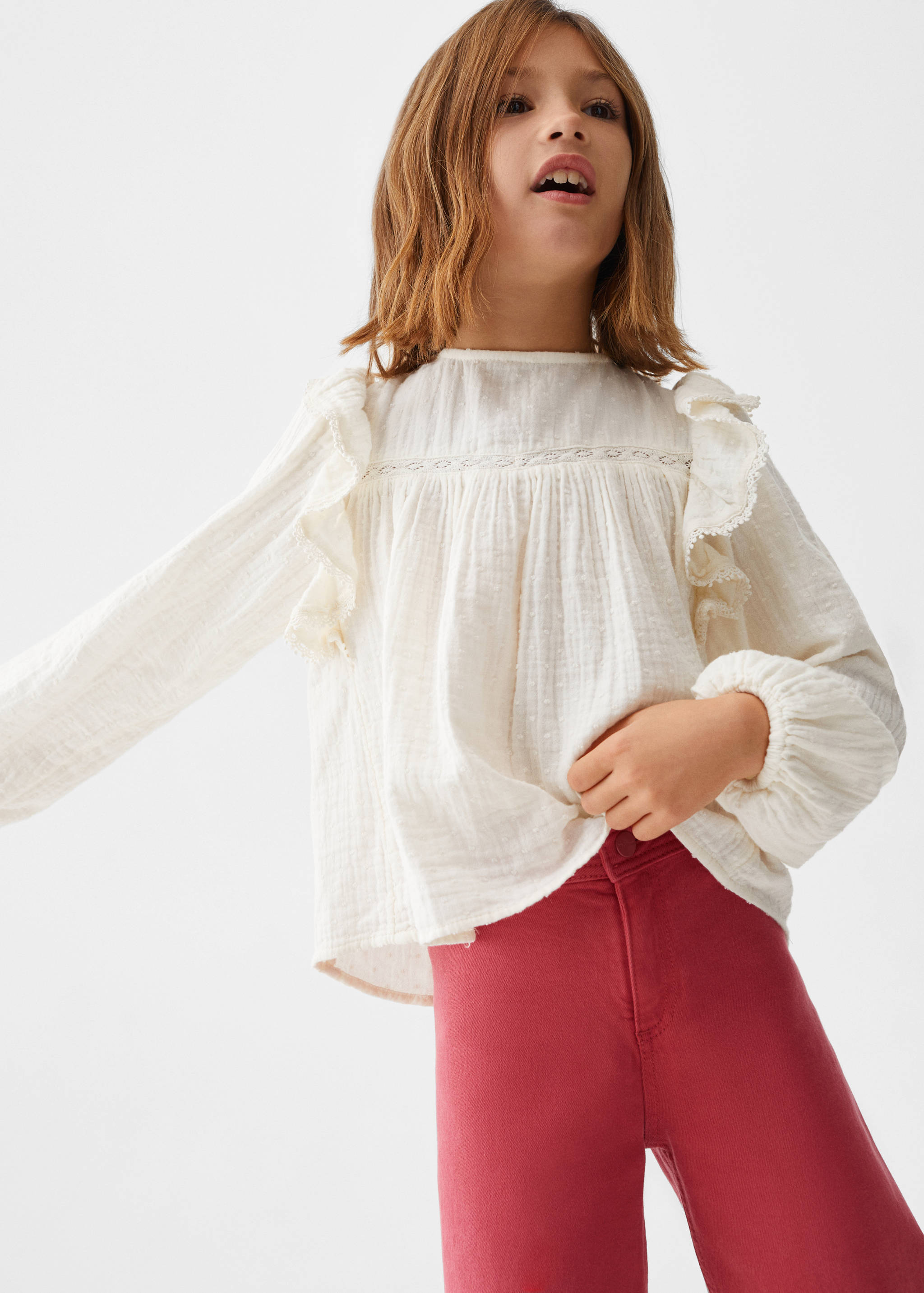 Texans culotte vora desfilada - Pla mig