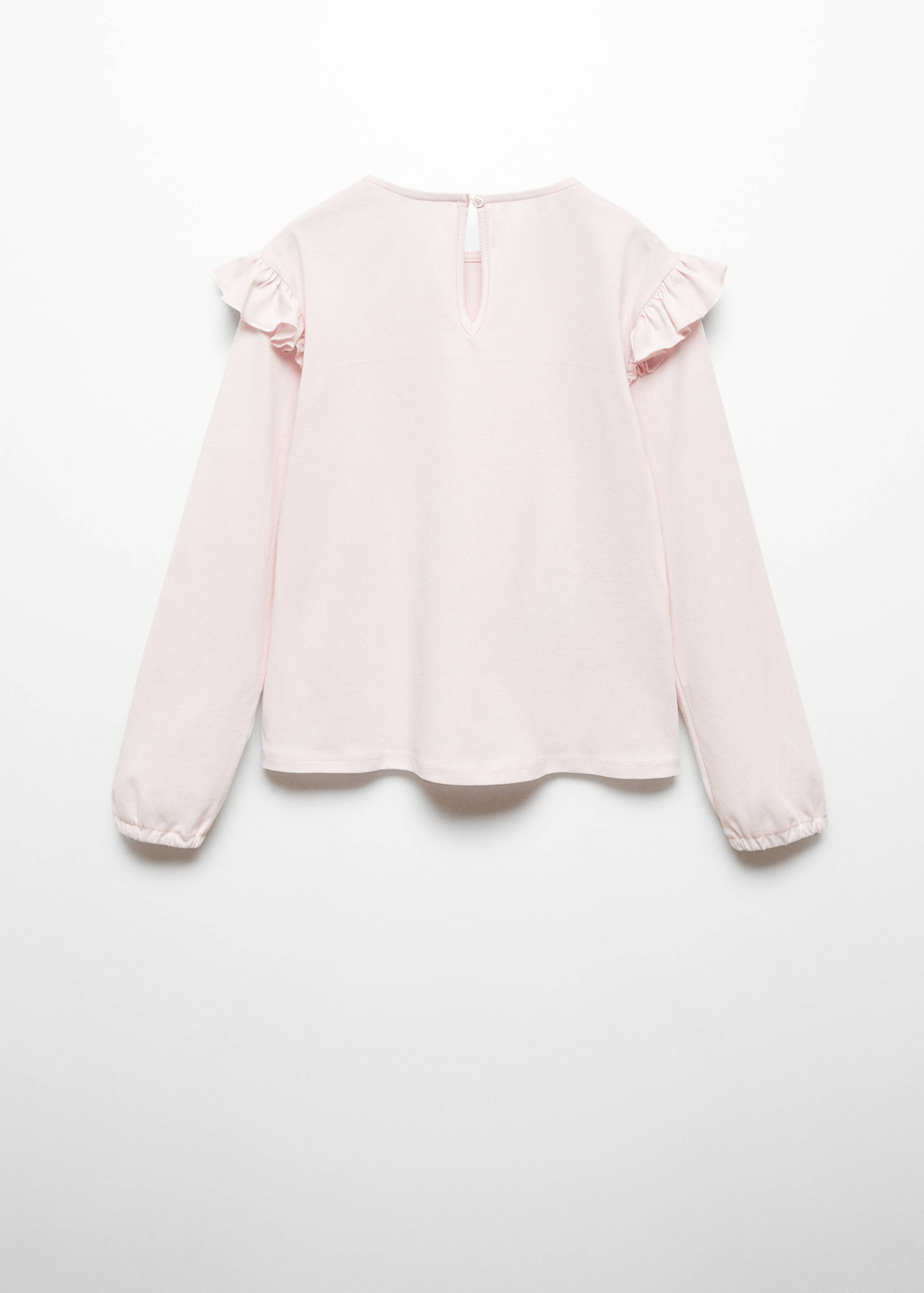 Tričko s dlouhým rukávem a volány - Zadní strana zboží