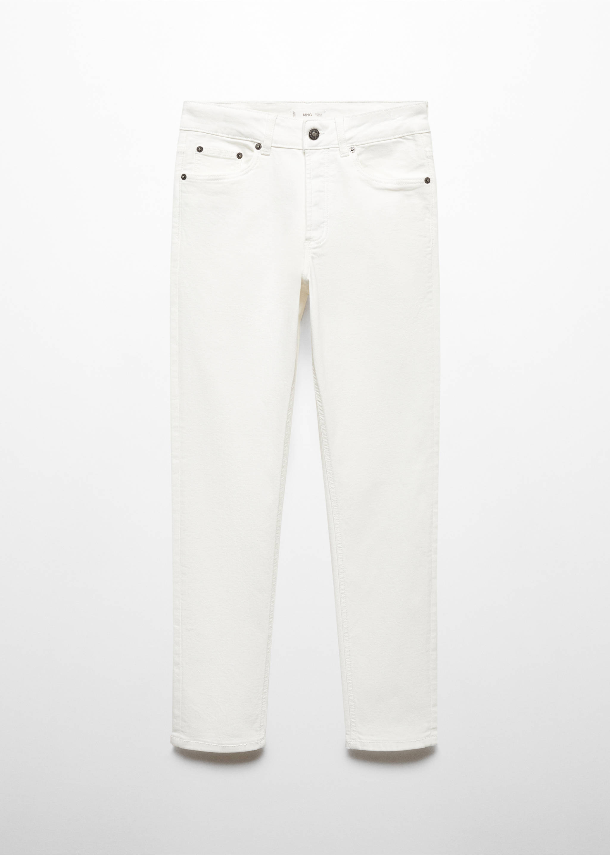 Slim-fit jeans - Article without model, White. Ref: 67010680-00.