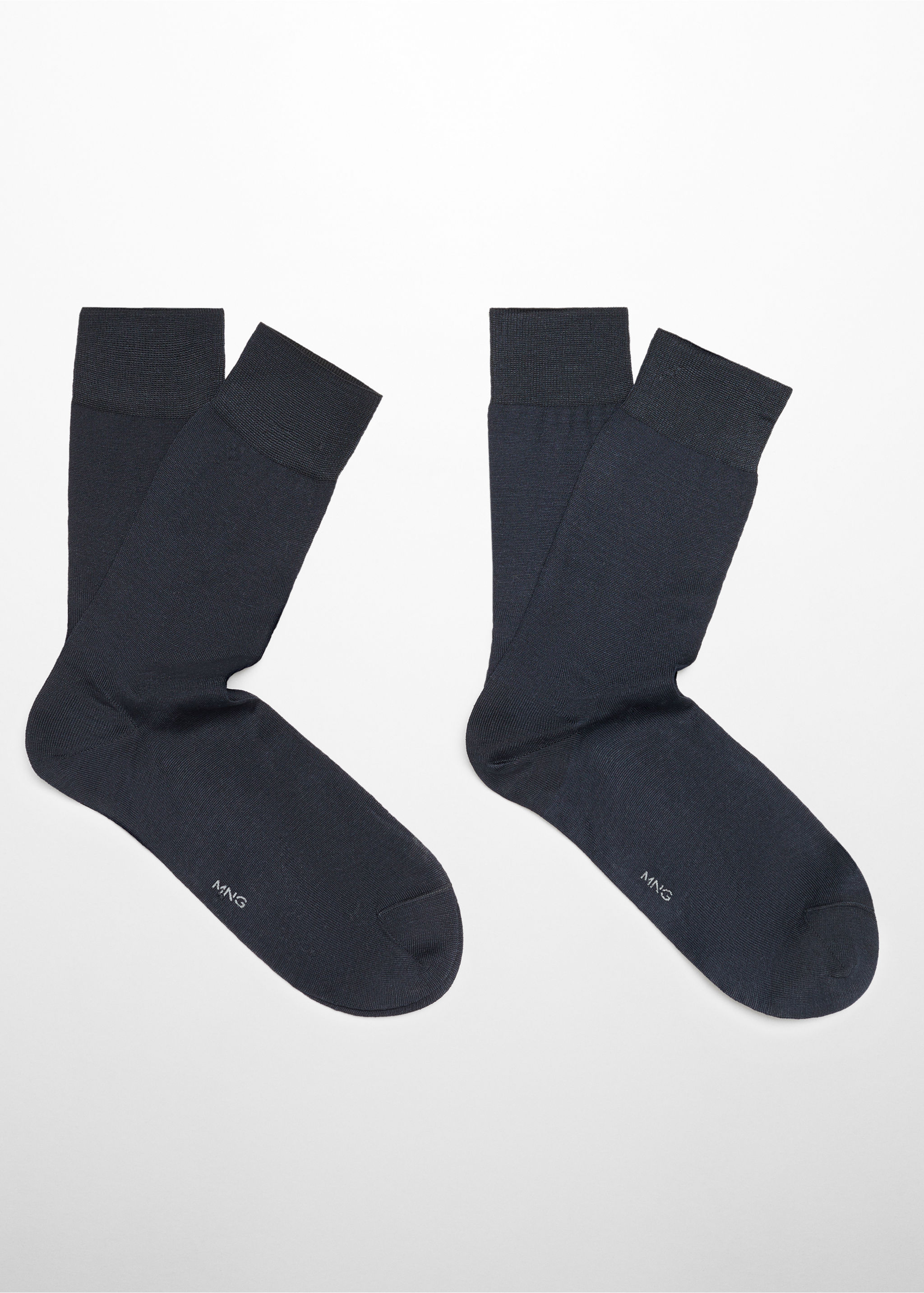 Pack of 2 long cotton socks - Article without model