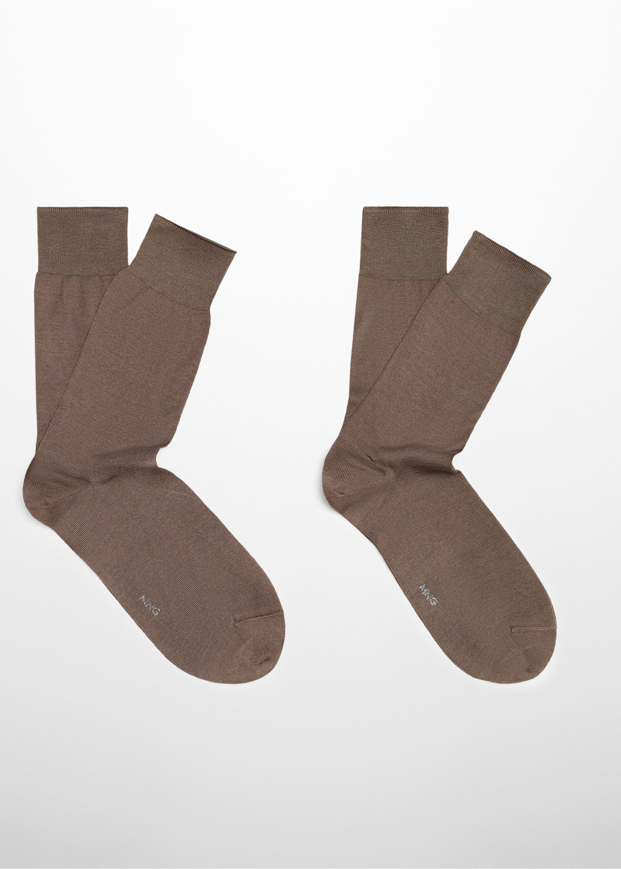 Pack of 2 long cotton socks - Article without model