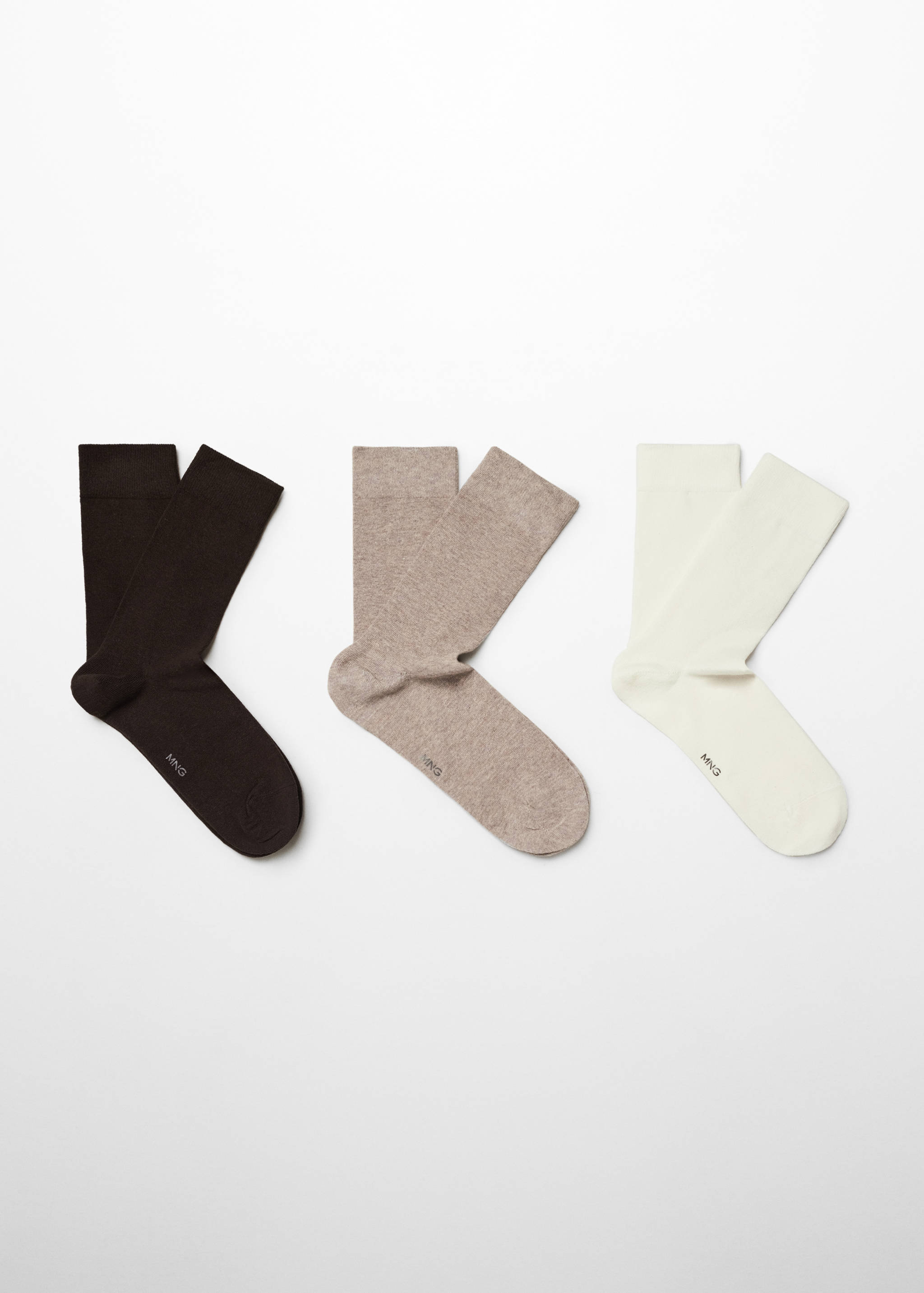 Lot 3 paires de chaussettes coton - Article sans modèle