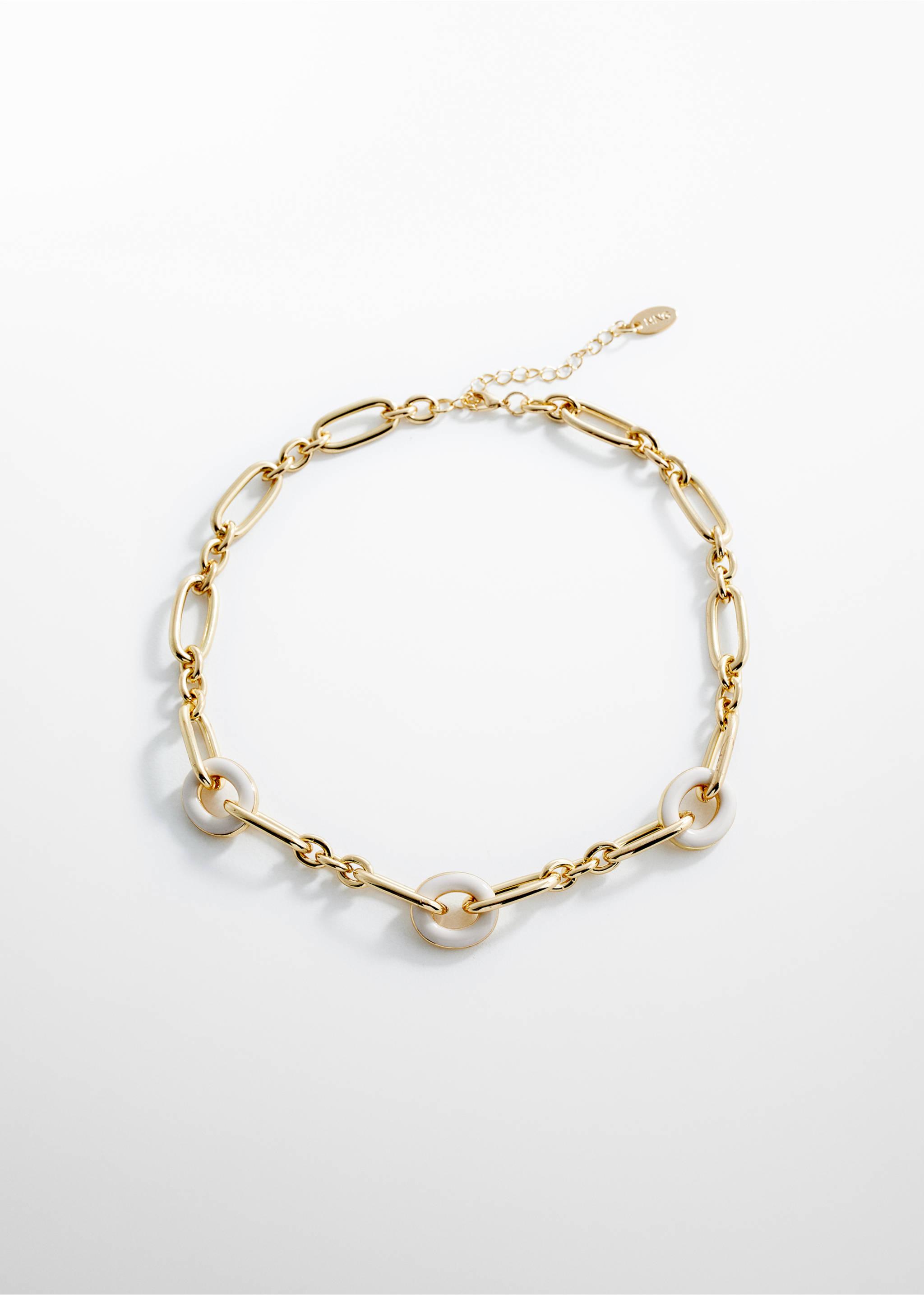 Kombinierte Ring-Halskette - Artikel ohne Model, Gold. Ref: 67012539-00.