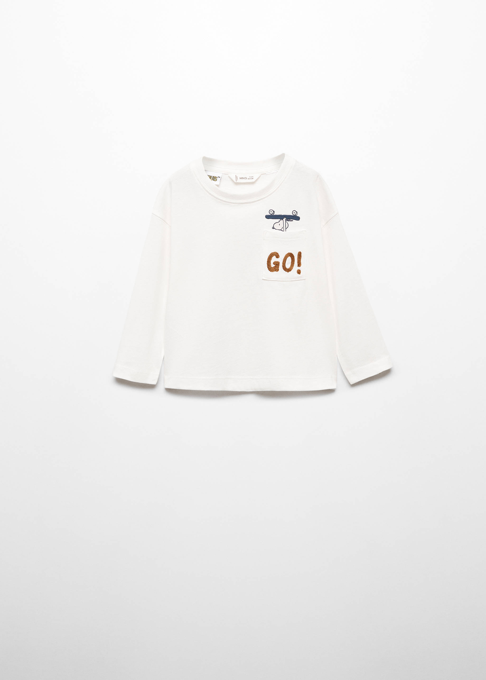 Langärmliges T-Shirt Snoopy - Artikel ohne Model