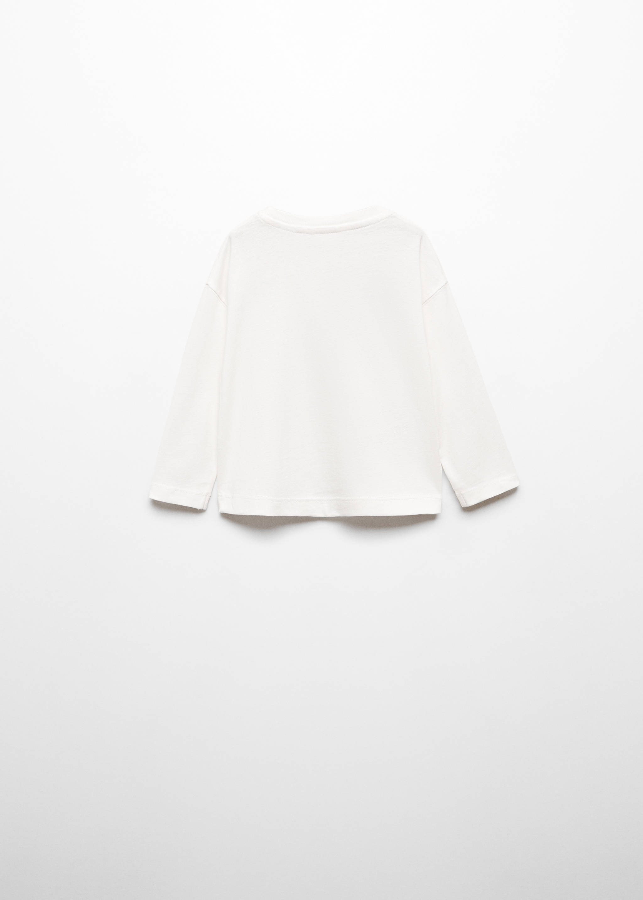 Langärmliges T-Shirt Snoopy - Rückseite des Artikels