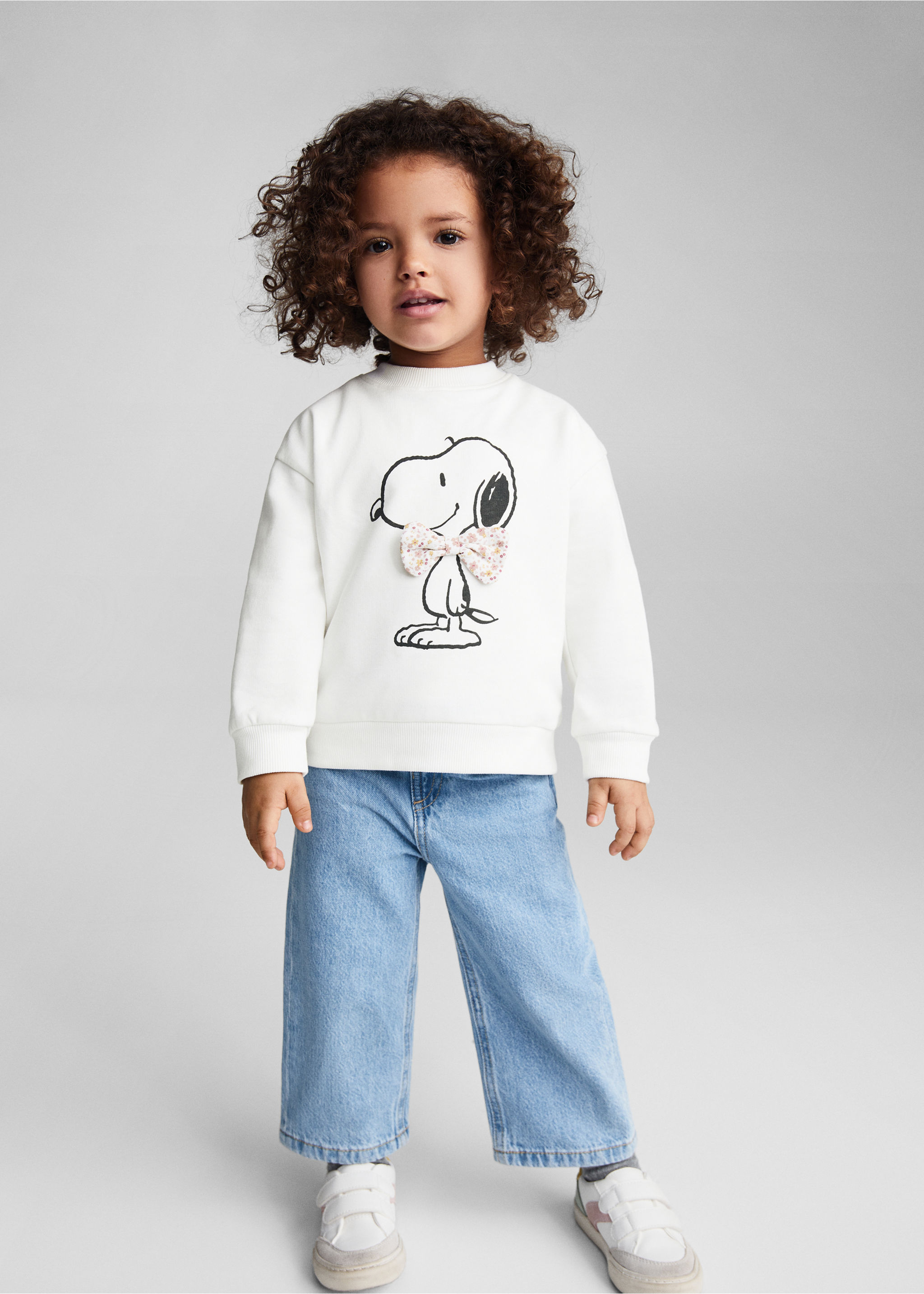 Snoopy cotton sweatshirt - General plane