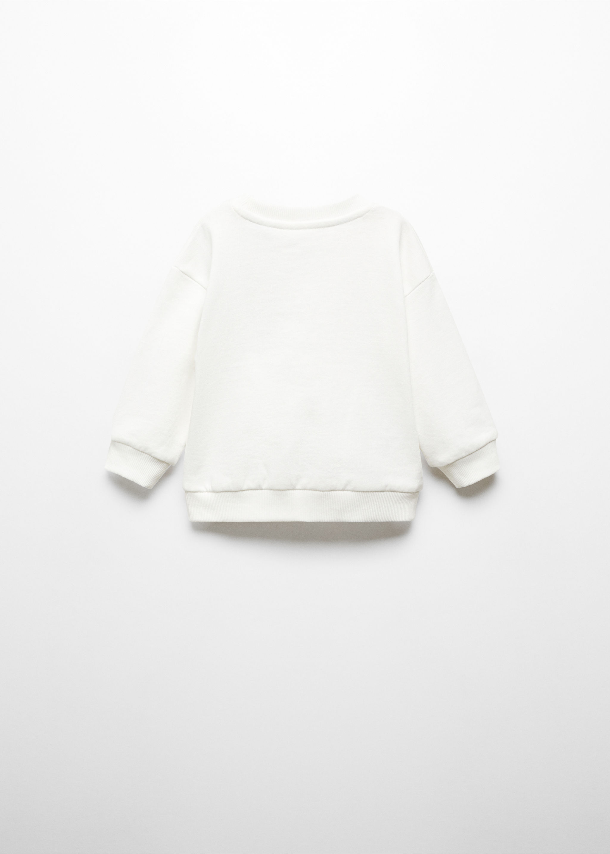 Snoopy cotton sweatshirt - Reverse of the article