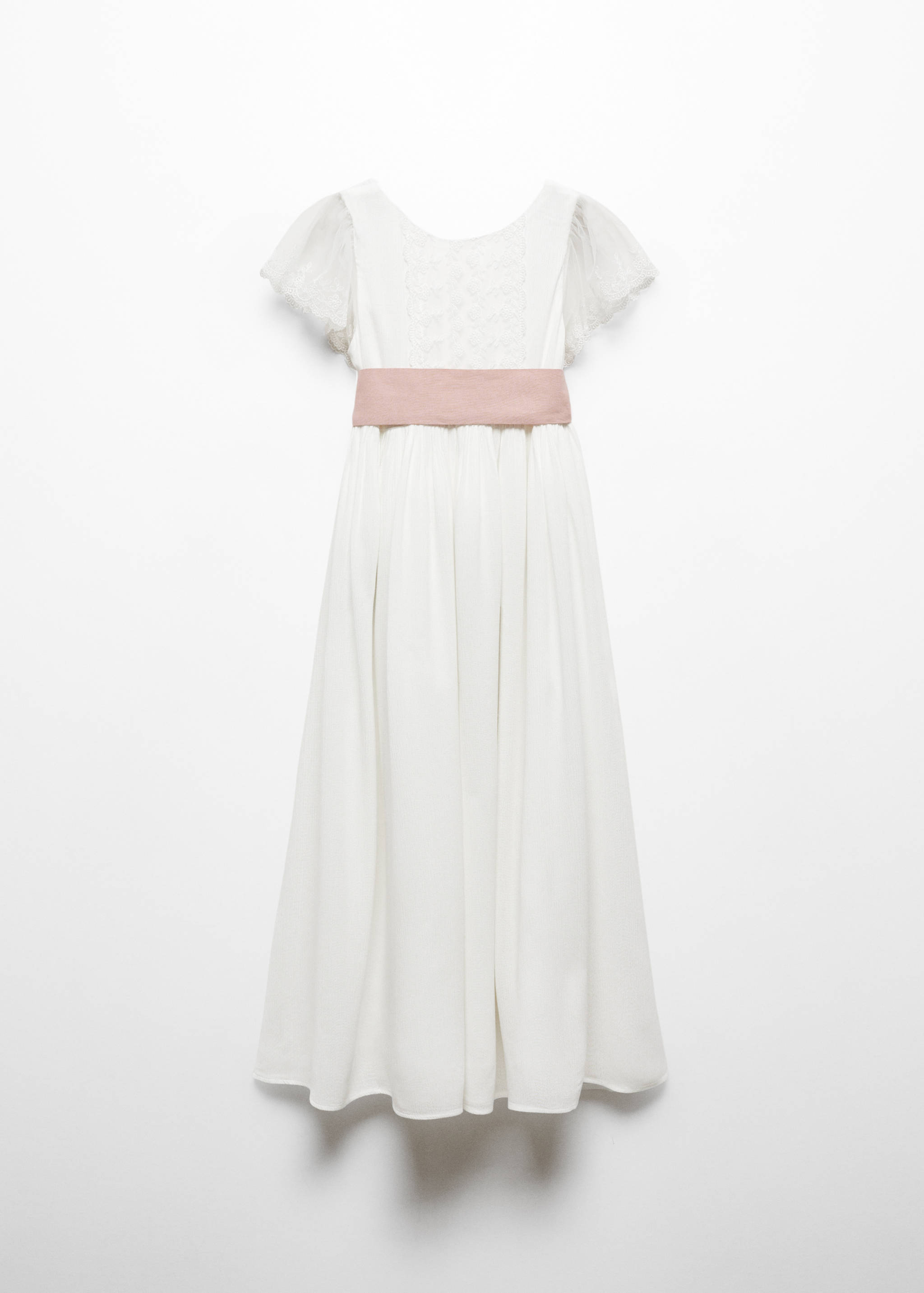 Bow embroidered dress - Article without model