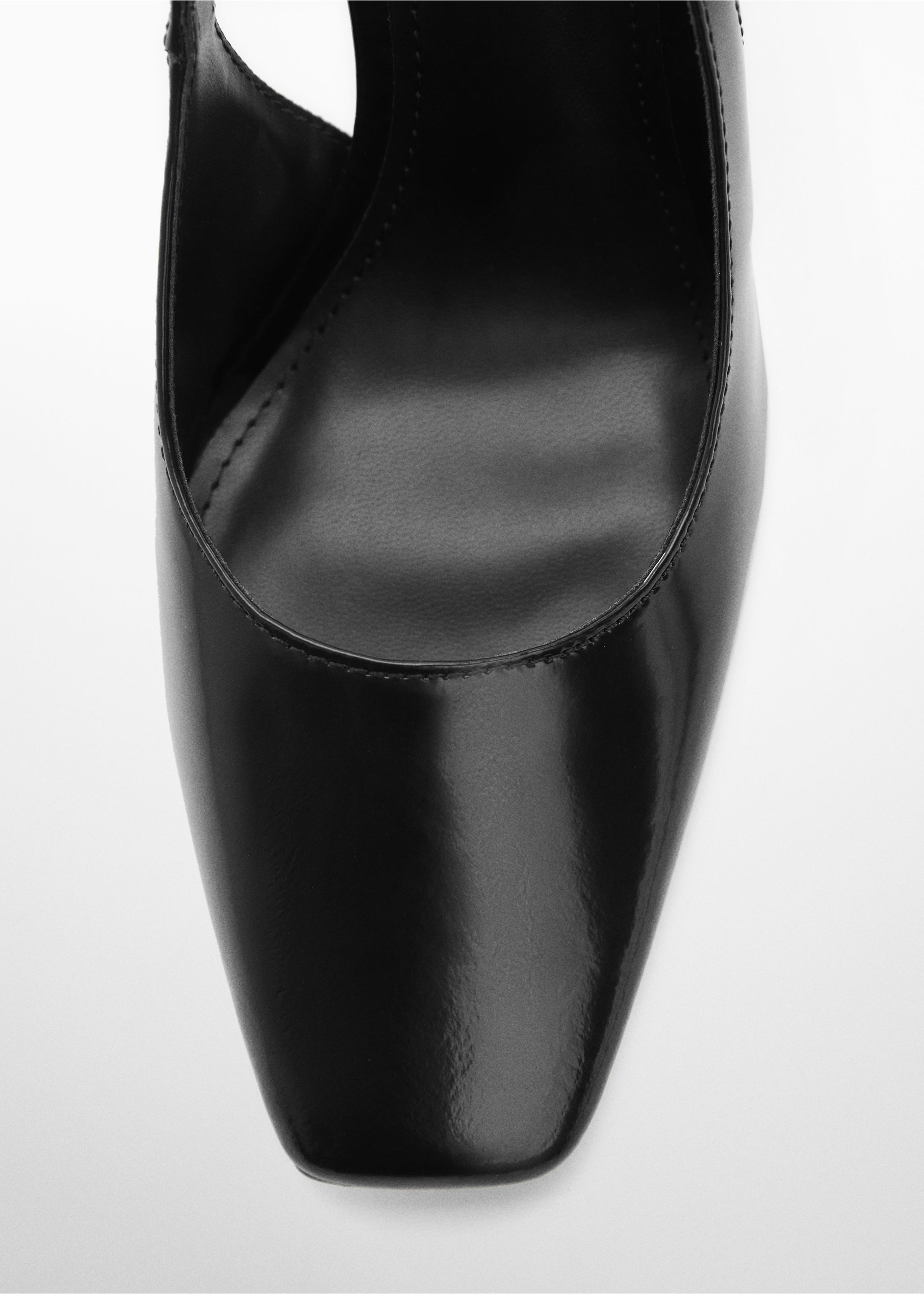 Chaussures cuir ouvertes à l'arrière - Détail de l'article 2