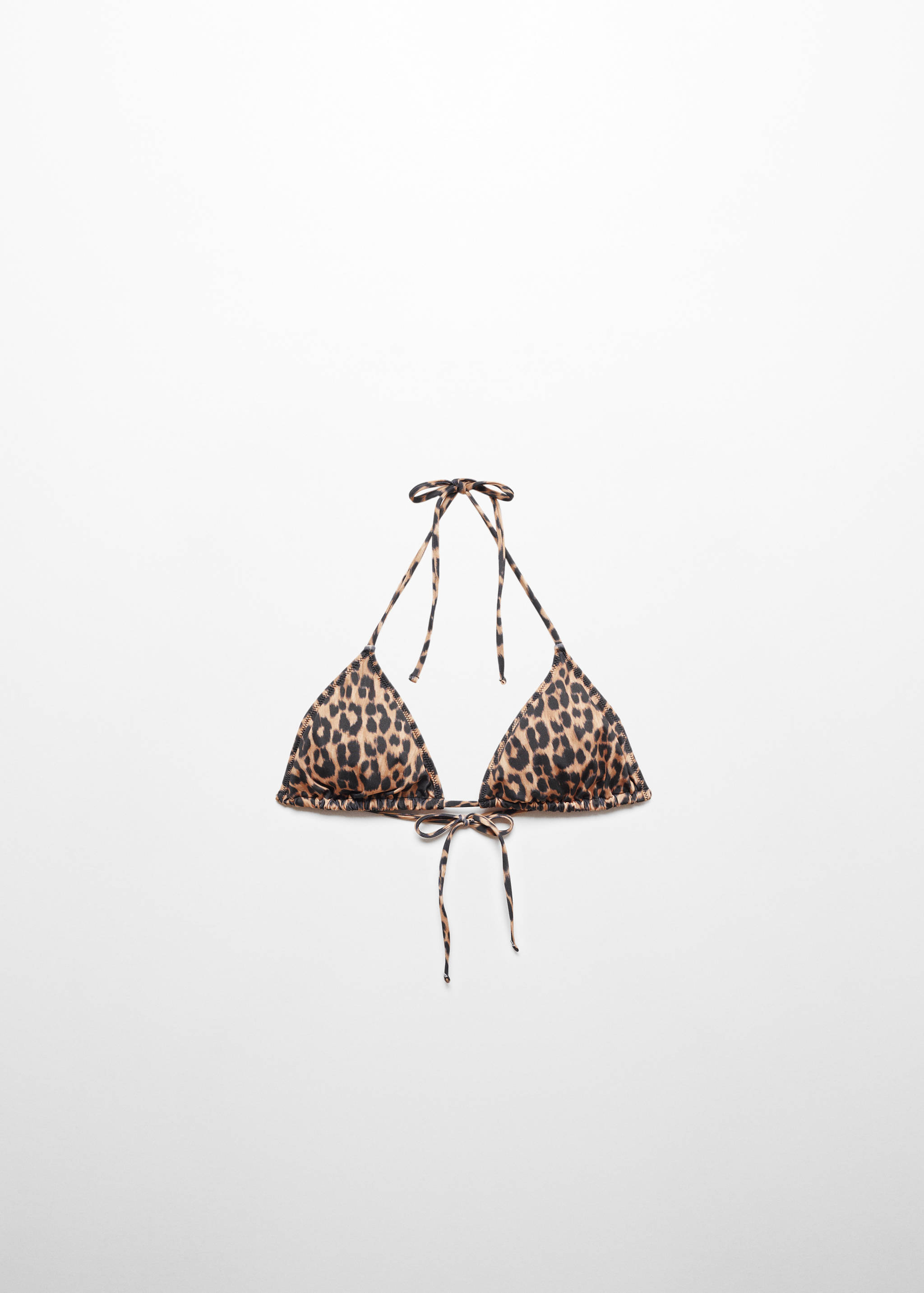 Bikini-Top mit Leo-Muster - Artikel ohne Model