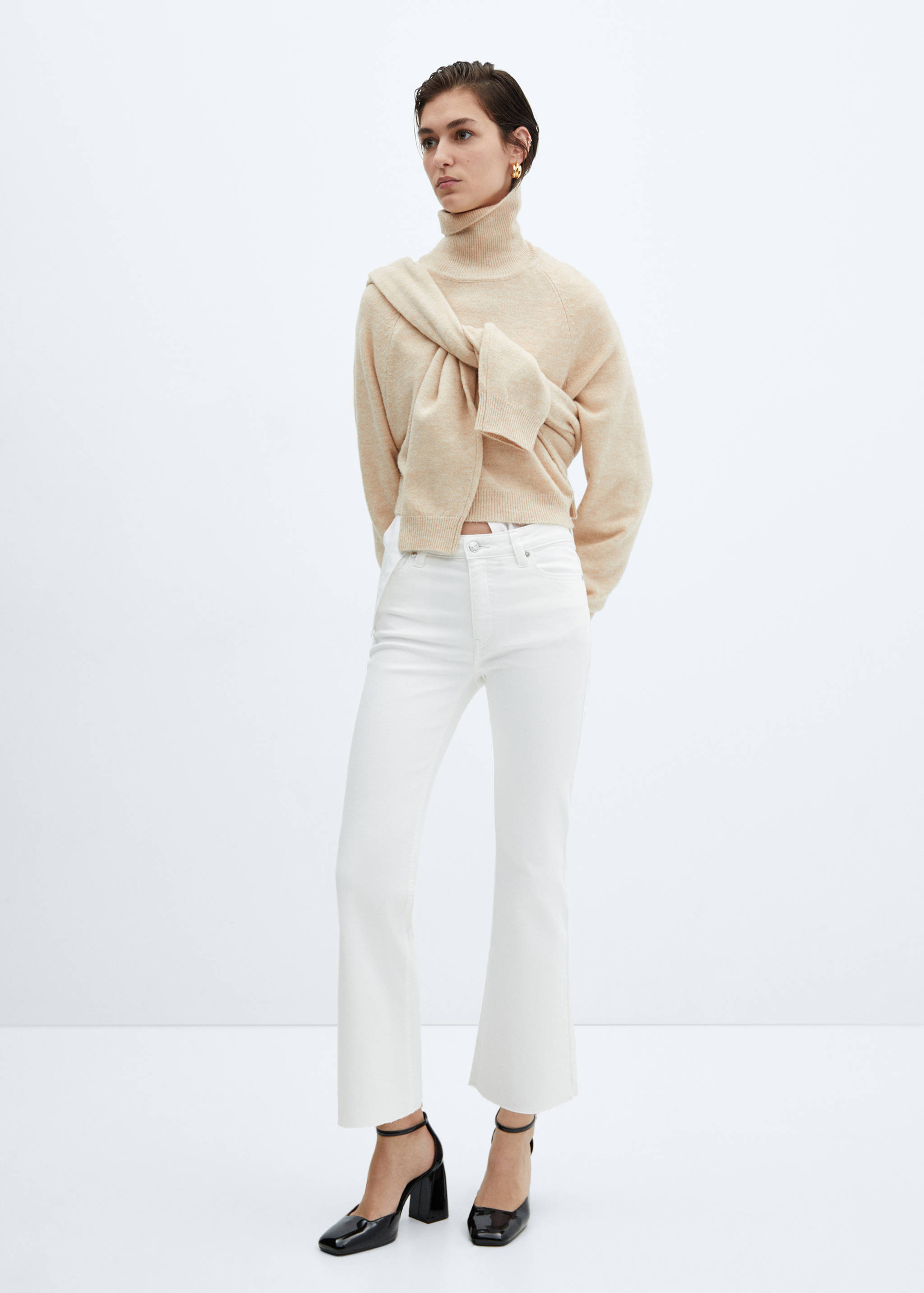 Flared-Crop-Jeans Sienna - Allgemeine Ansicht