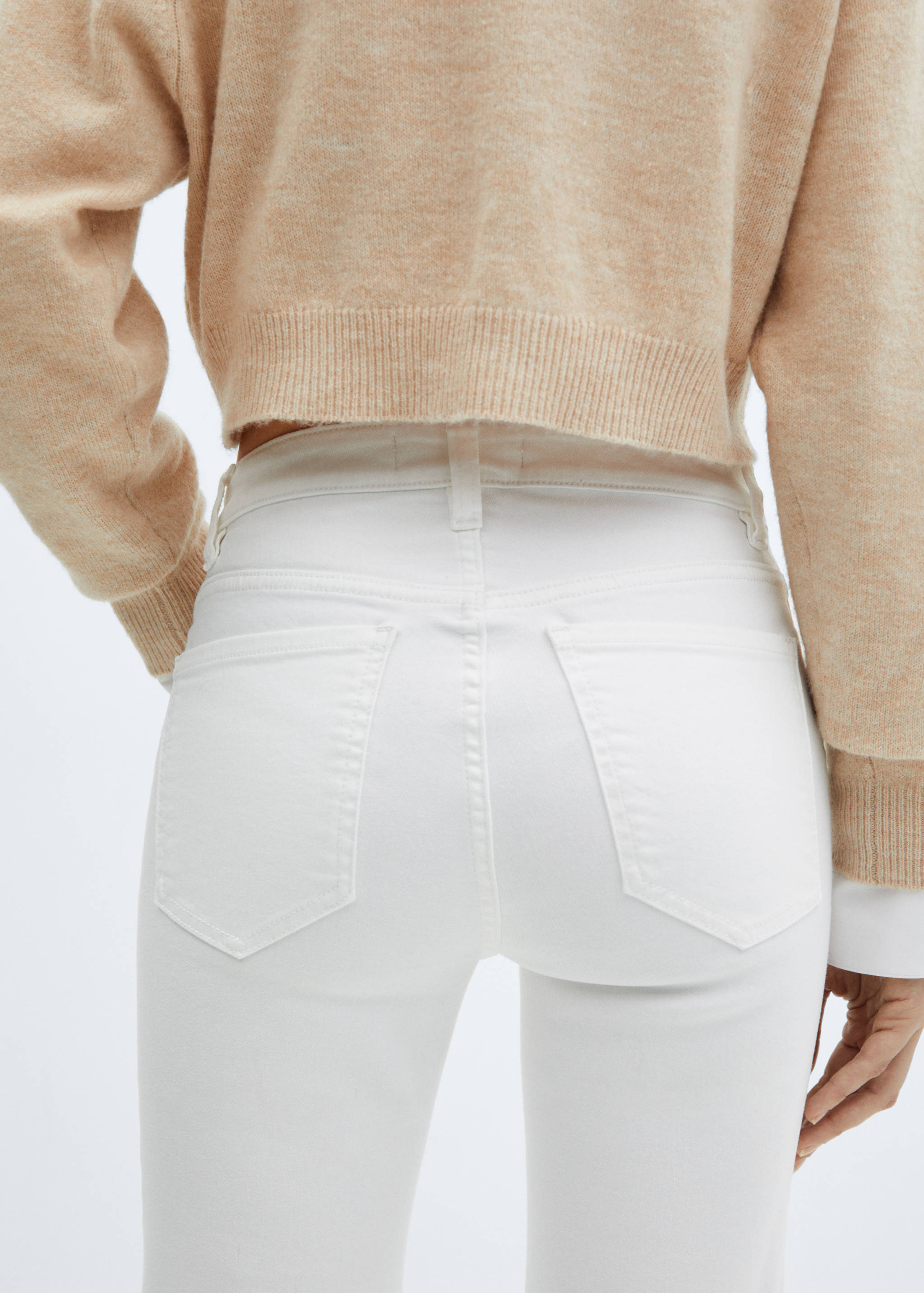 Sienna flared cropped jeans - Details of the article 4