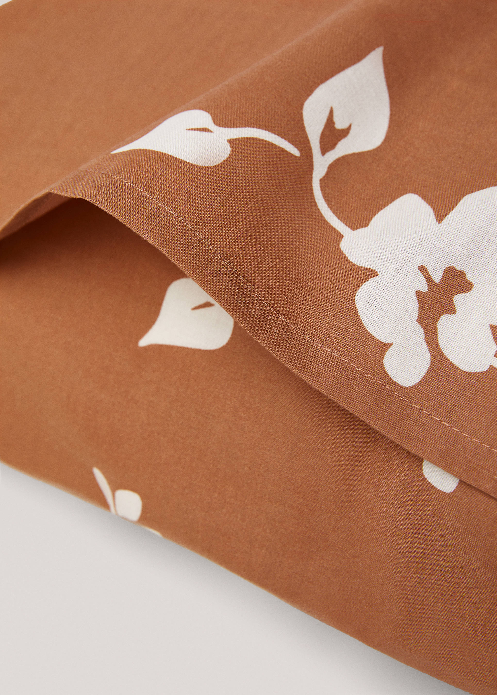 Floral-print pillowcase 60x60cm (Pack of 2) - Details of the article 1