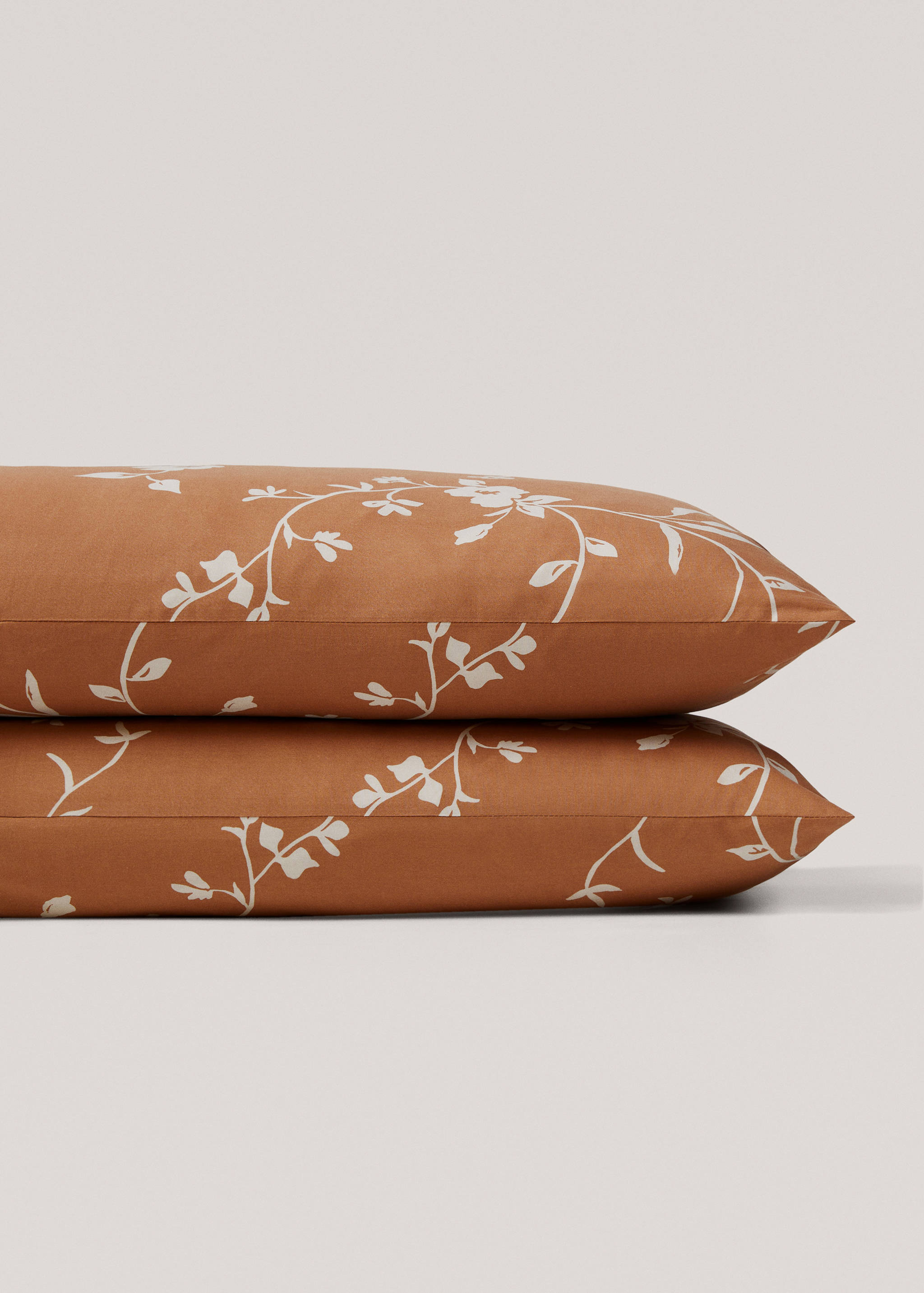 Floral-print pillowcase 50x75cm (Pack of 2) - Details of the article 3
