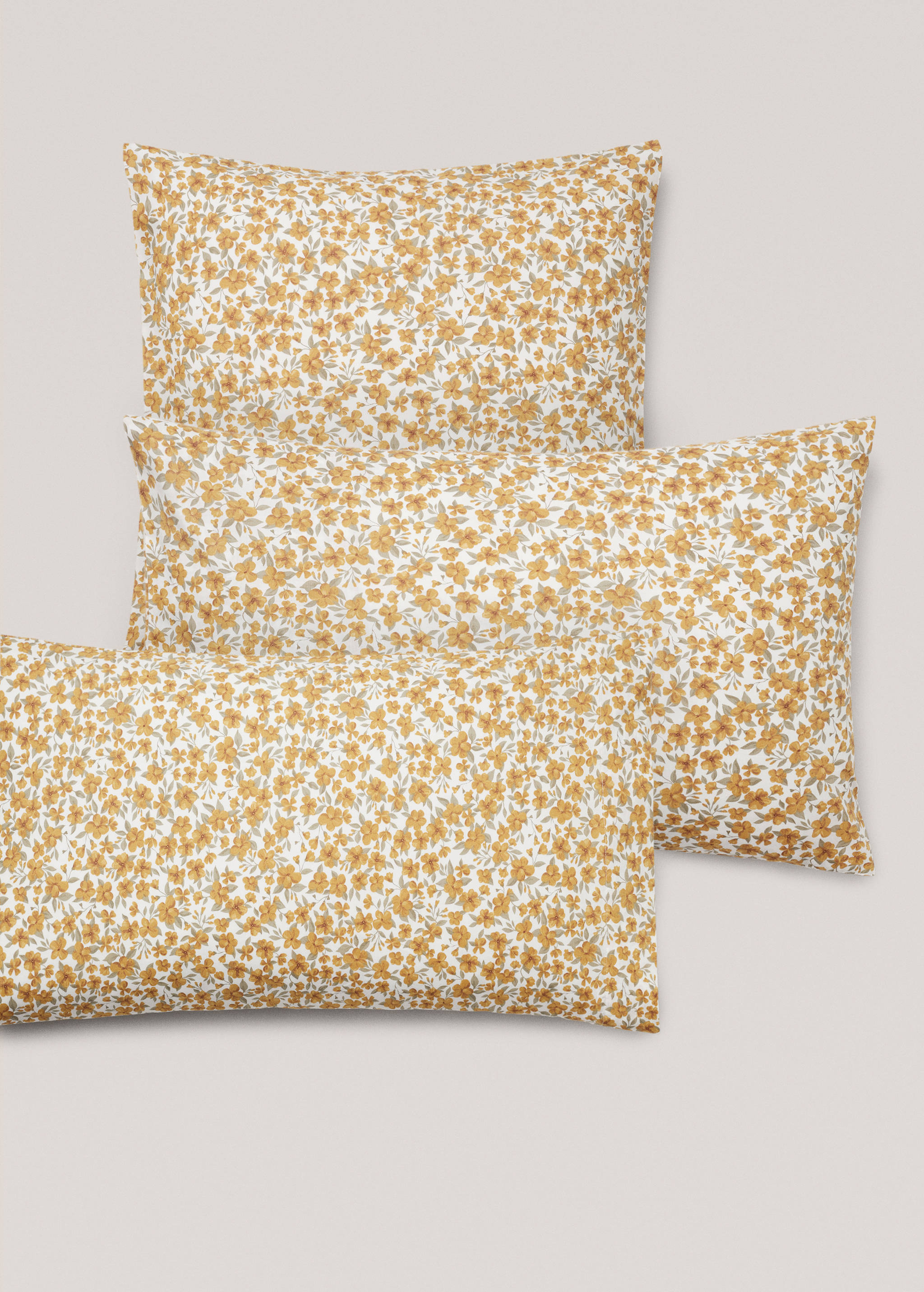 Multi-flower pillowcase 45x110cm - Details of the article 4