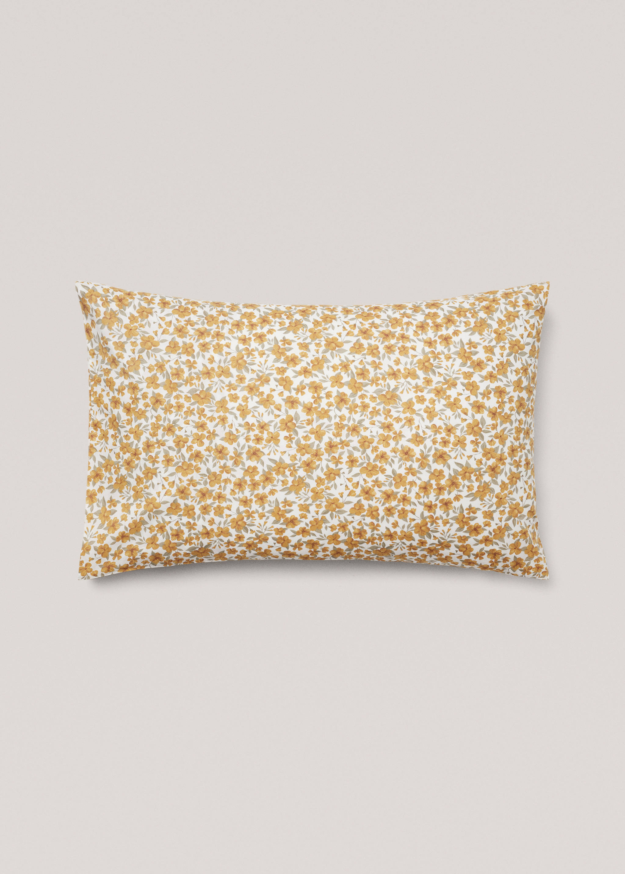 Multi-flower cotton pillowcase 50x75cm (Pack of 2) - Article without model