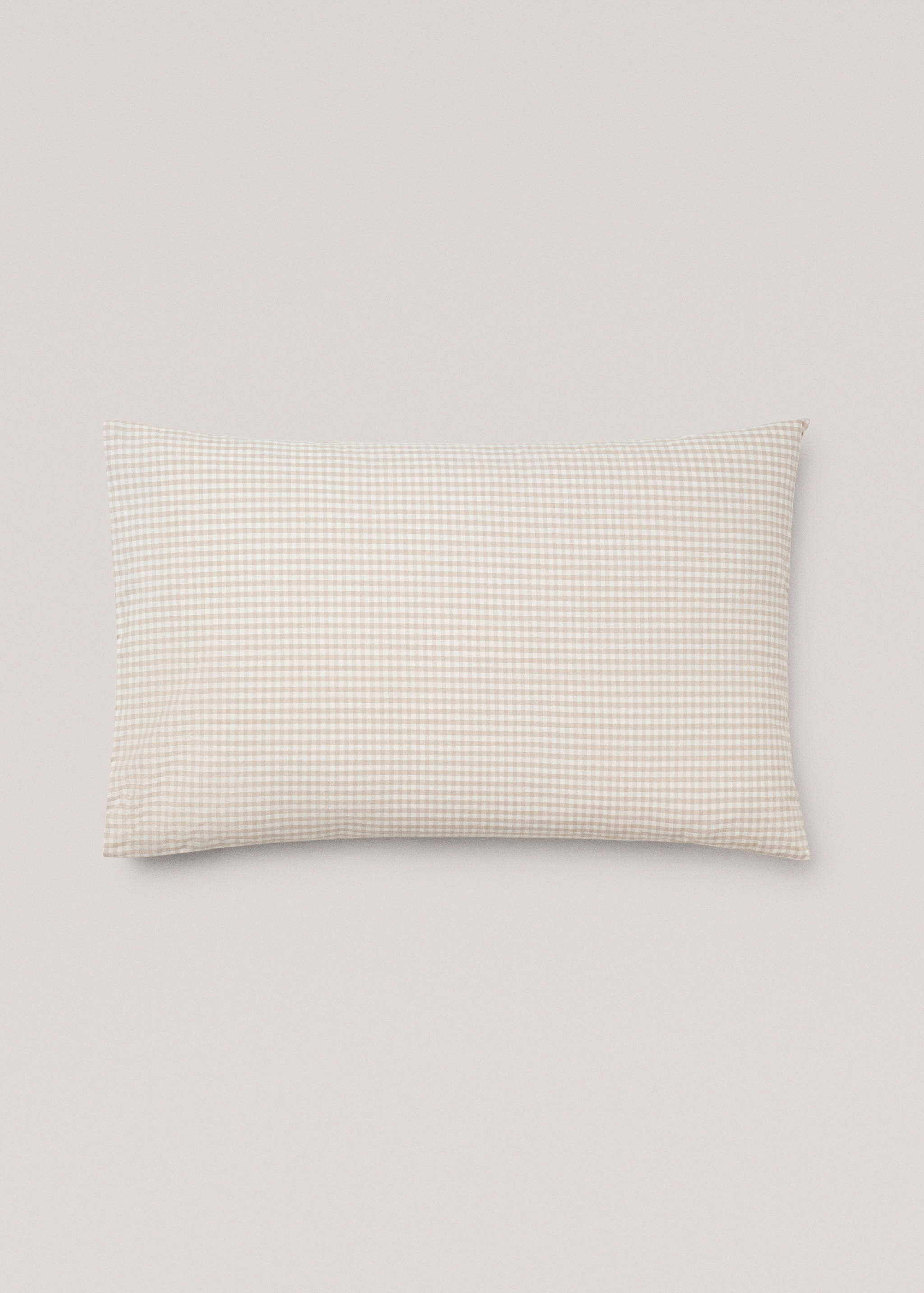 Gingham-check pillow case 50x75cm (Pack de 2) - Article without model
