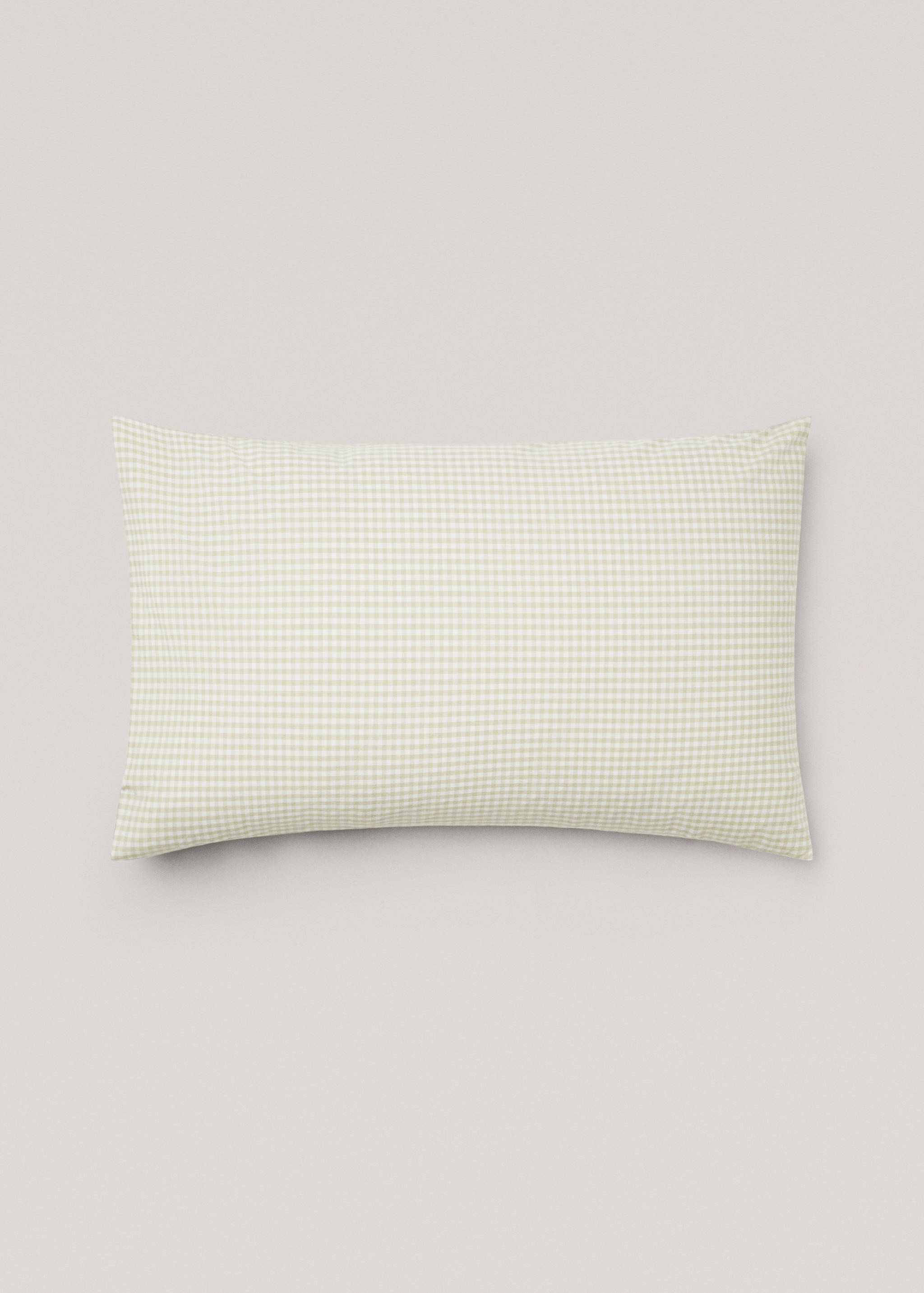 Gingham-check pillow case 50x75cm (Pack de 2) - Article without model