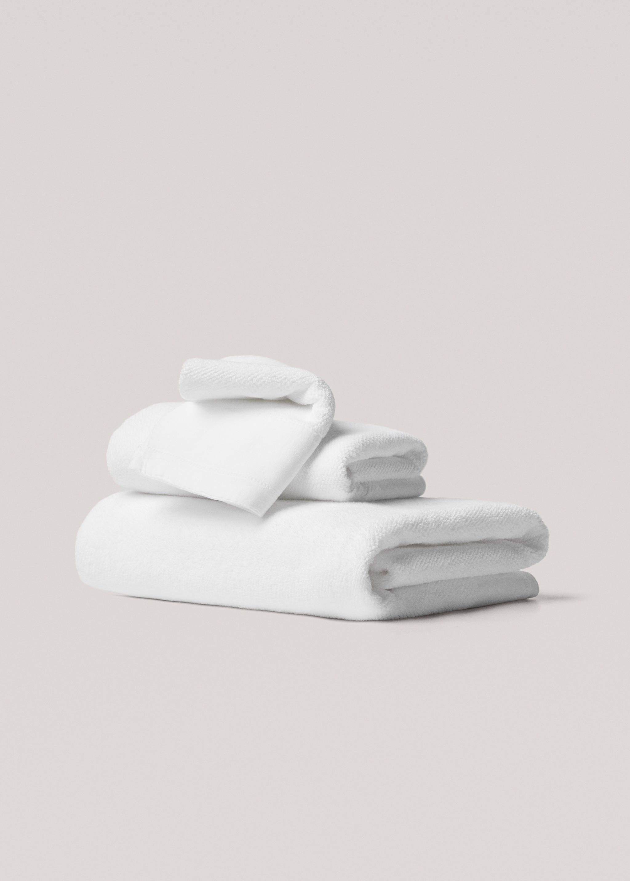 100% cotton hand towel 50X90cm - Article without model