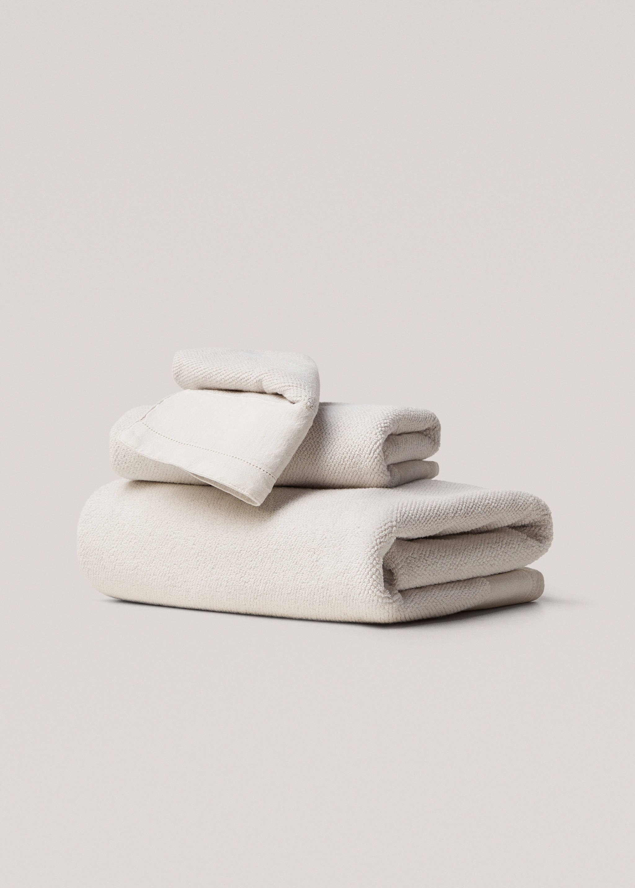 100% cotton hand towel 50X90cm - Article without model