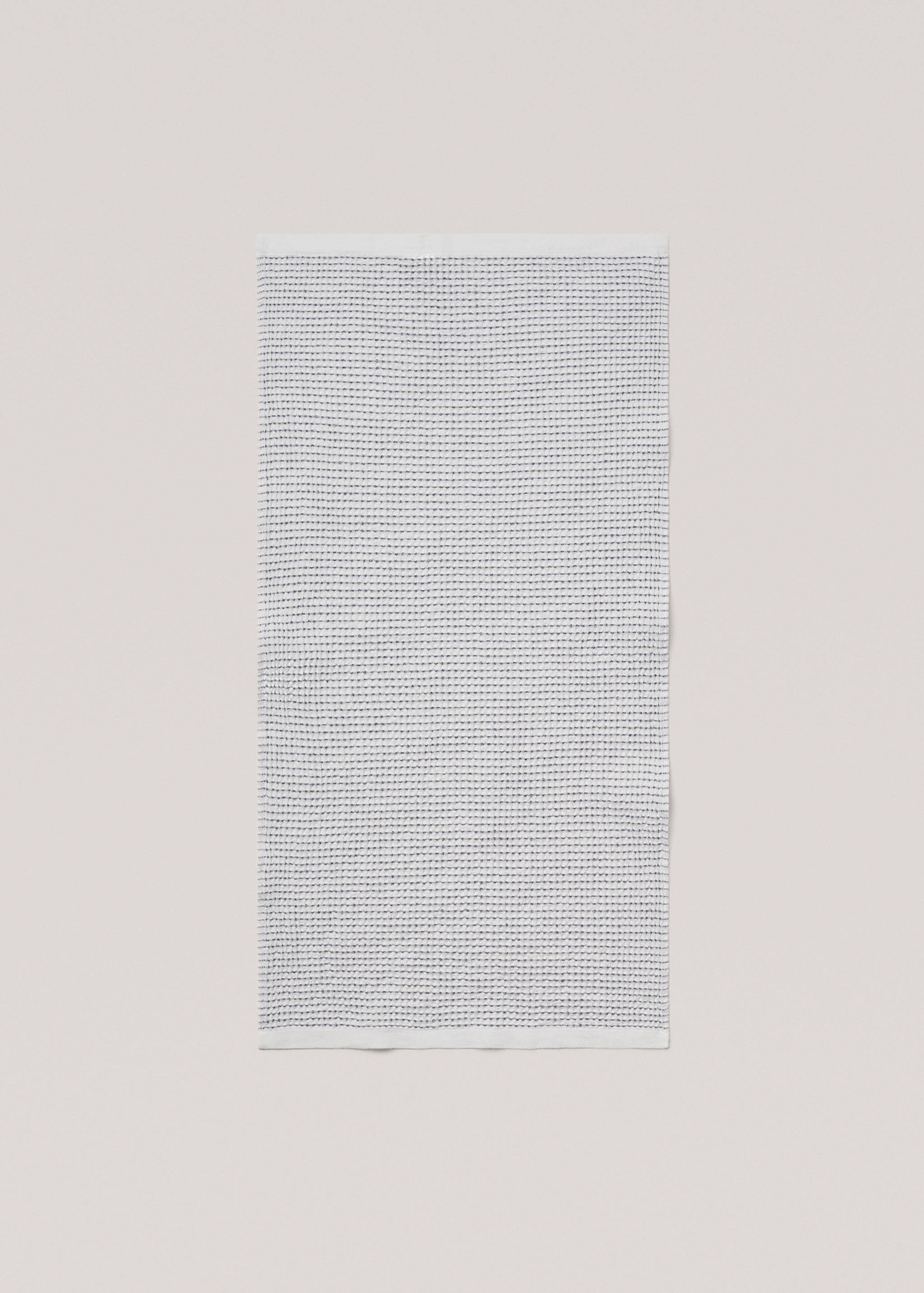 Striped-texture hand towel 50x90cm - Details of the article 3