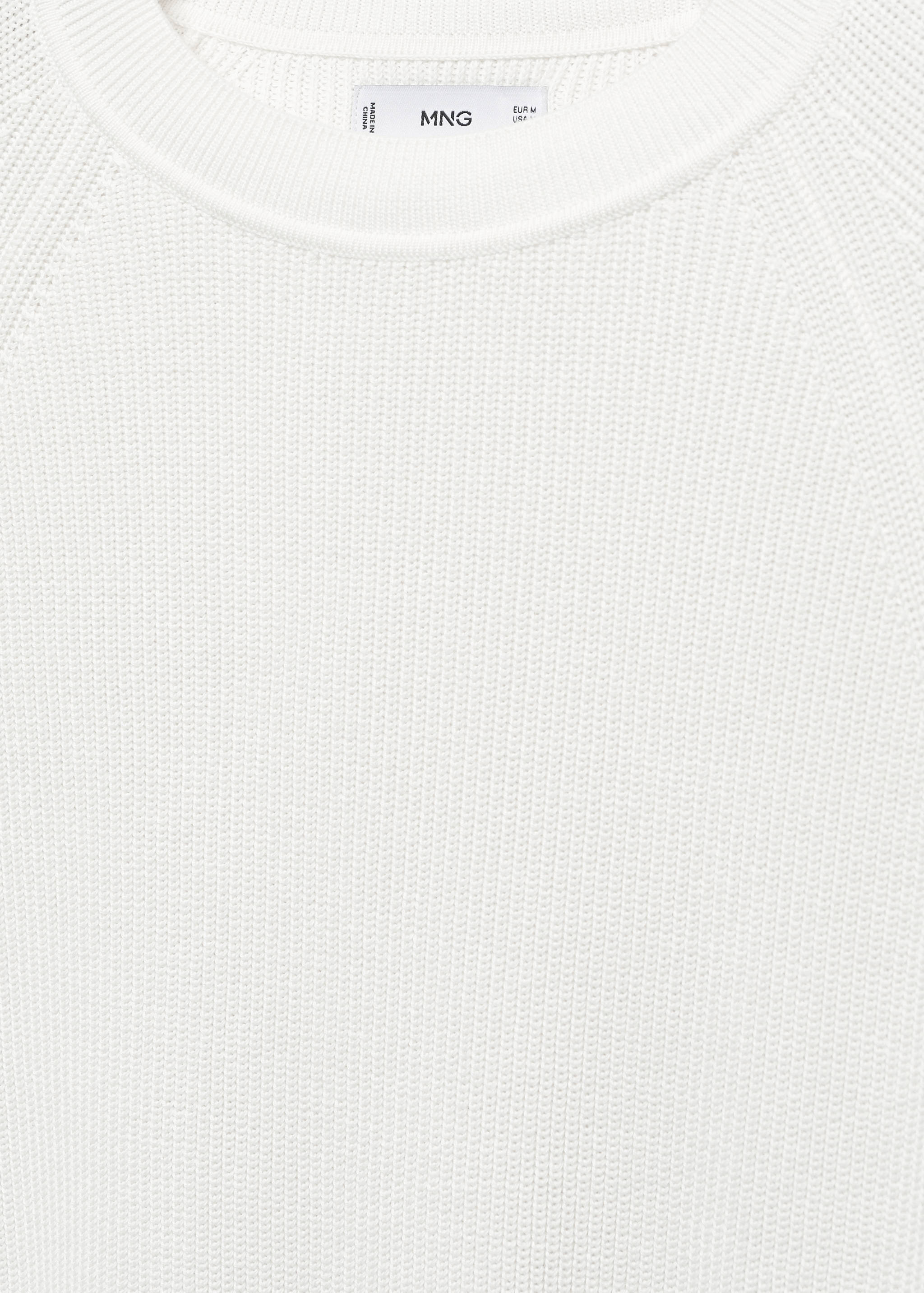 Ribbed round-neck sweater - Details of the article 8