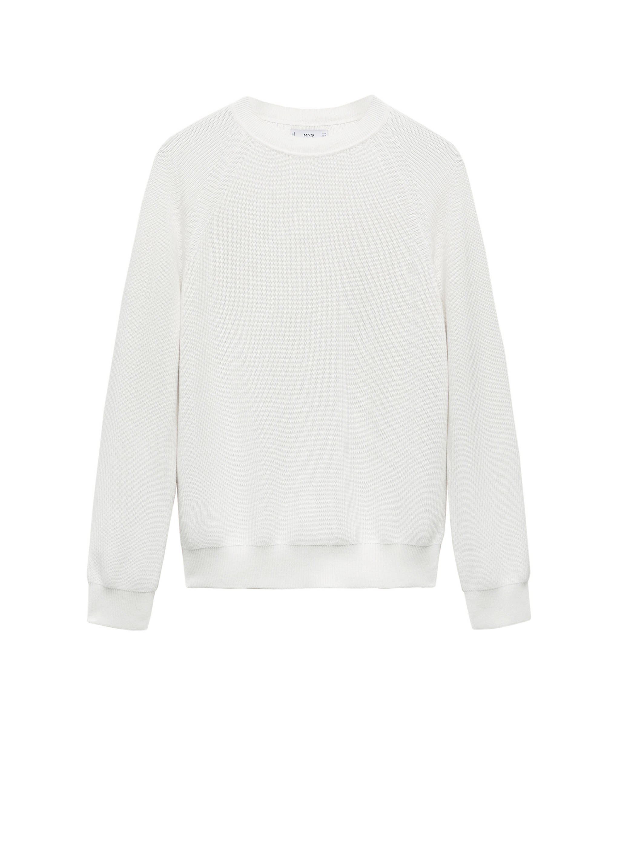 Ribbed round-neck sweater - Details of the article 9