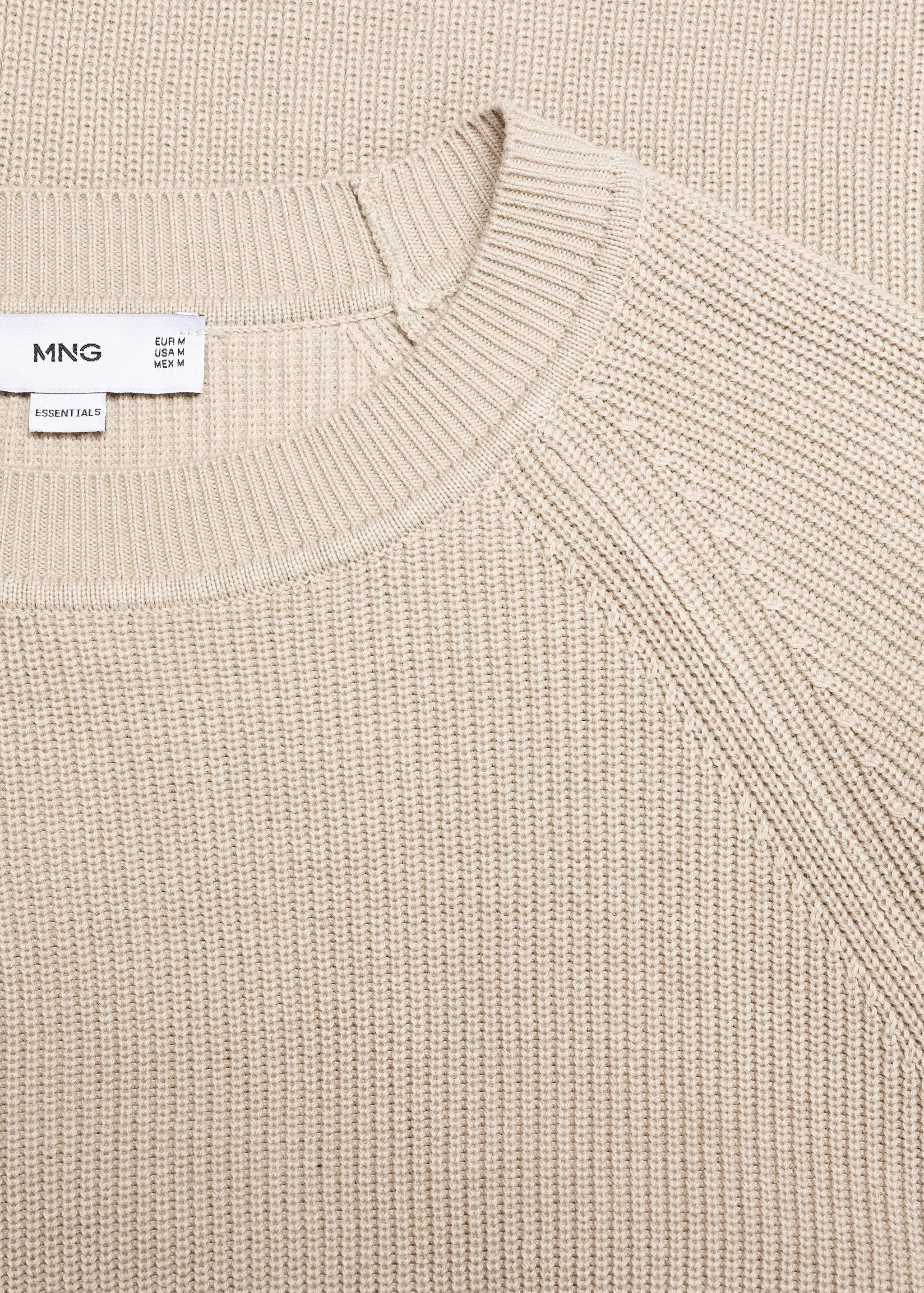 Ribbed round-neck sweater - Details of the article 8