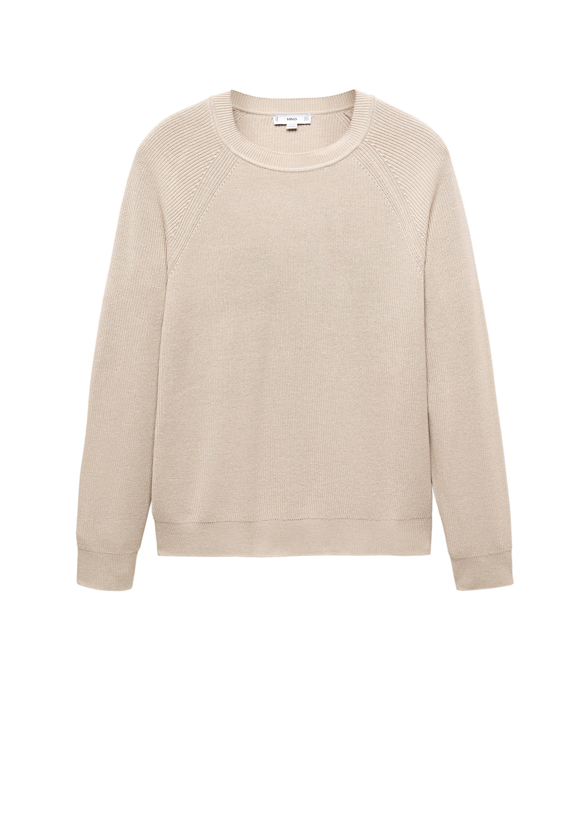 Ribbed round-neck sweater - Details of the article 9
