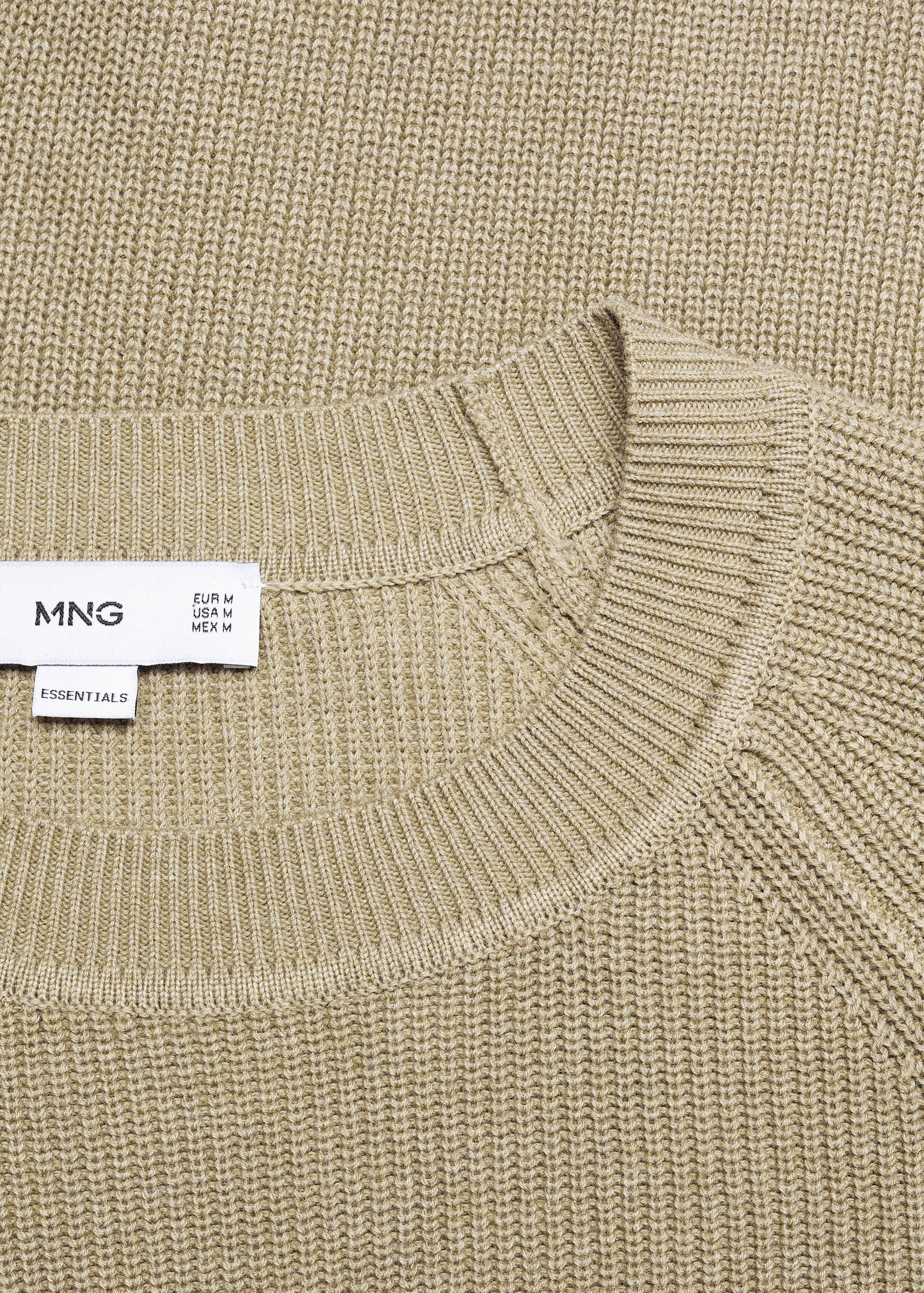 Ribbed round-neck sweater - Details of the article 8