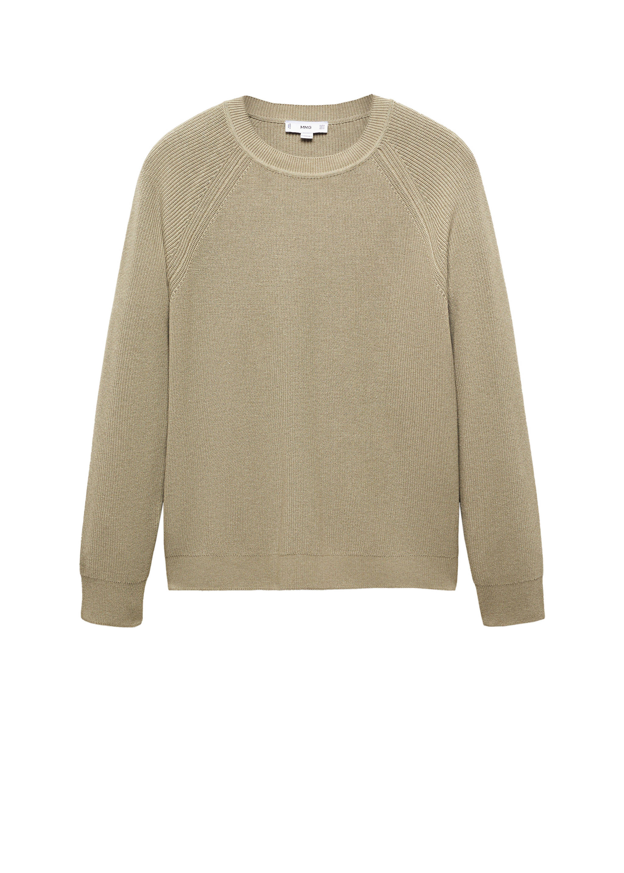 Ribbed round-neck sweater - Details of the article 9