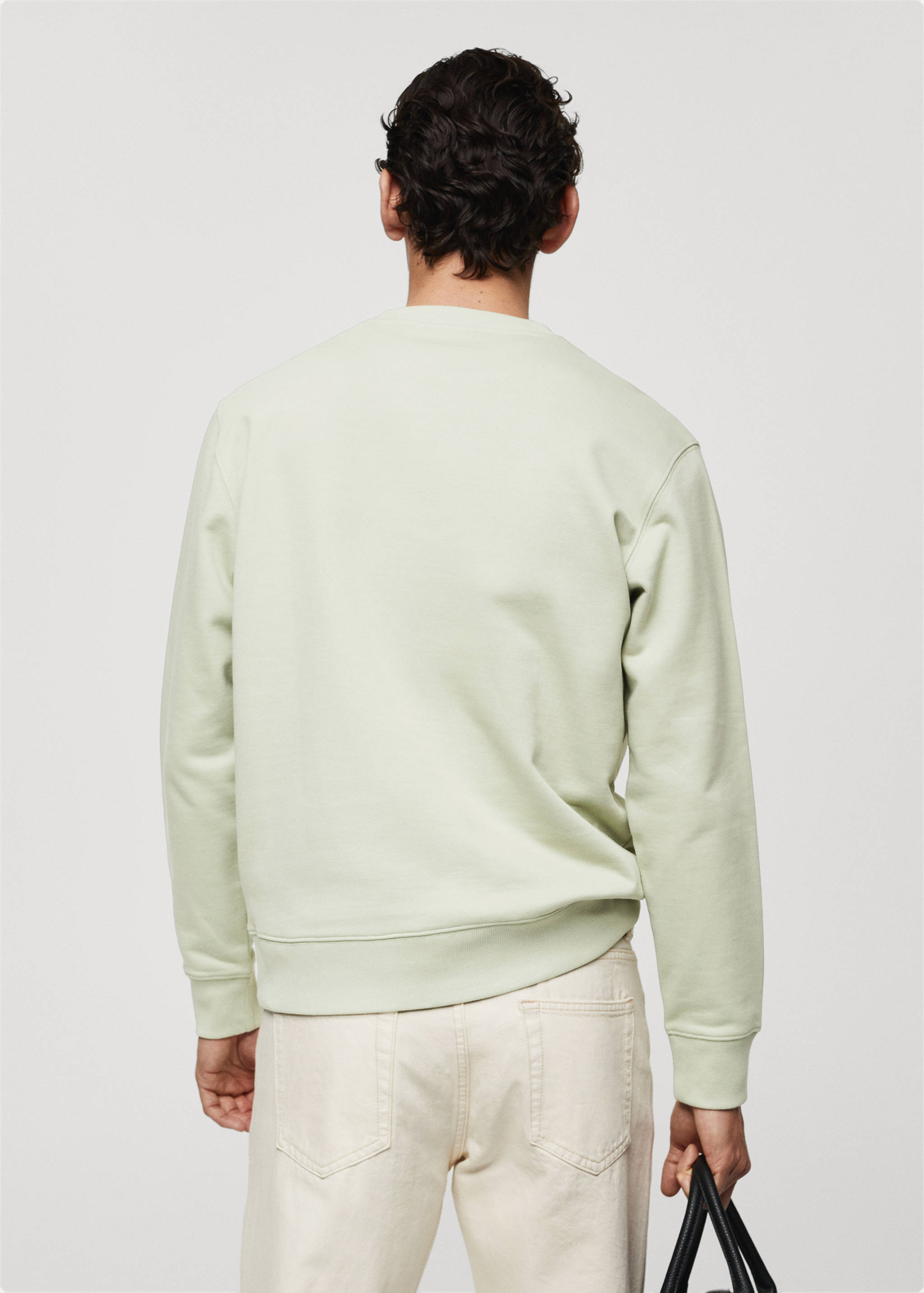 Sweat-shirt essentiel 100 % coton - Verso de l’article