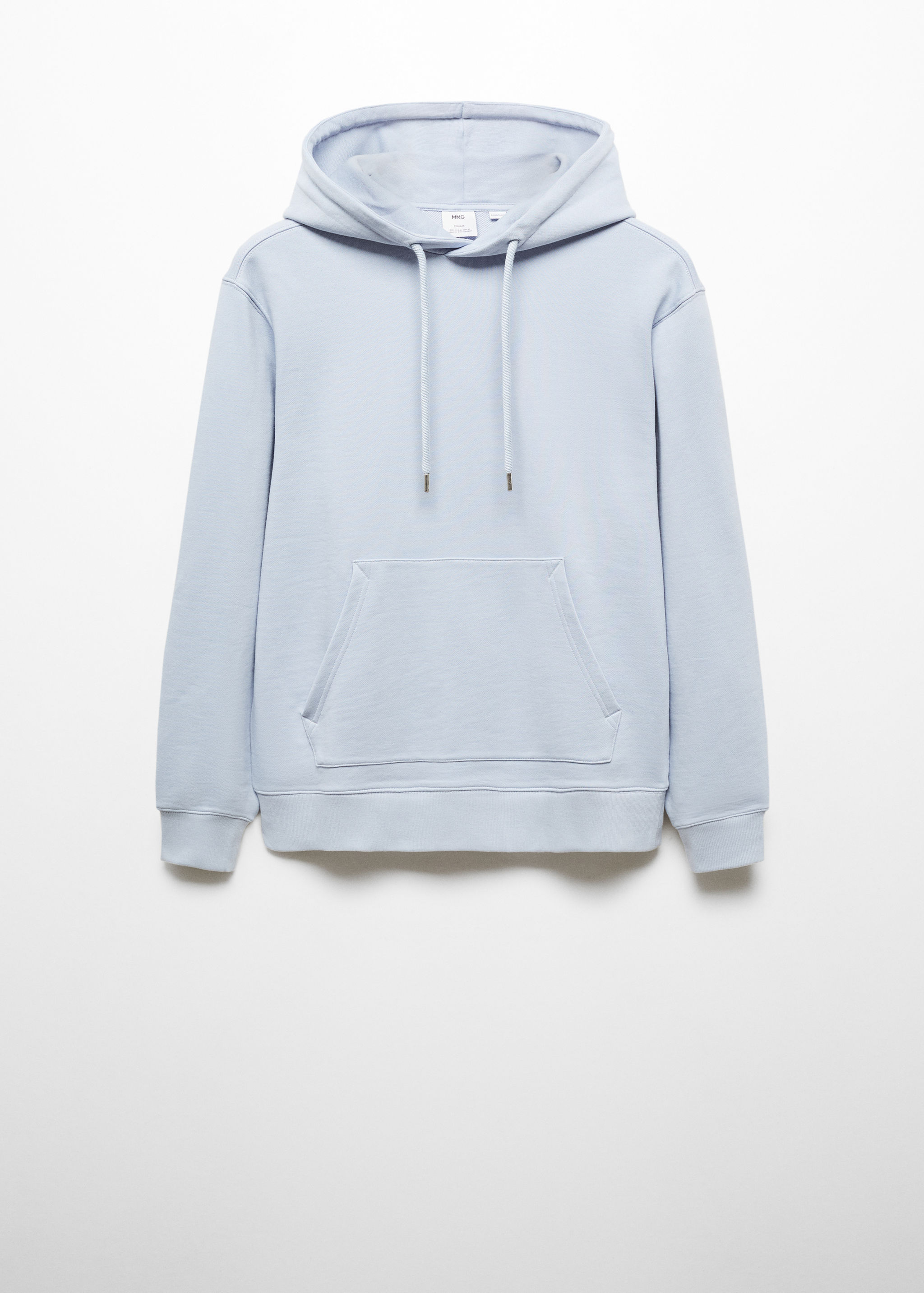 Leichtes Baumwollsweatshirt mit Kapuze - Artikel ohne Model