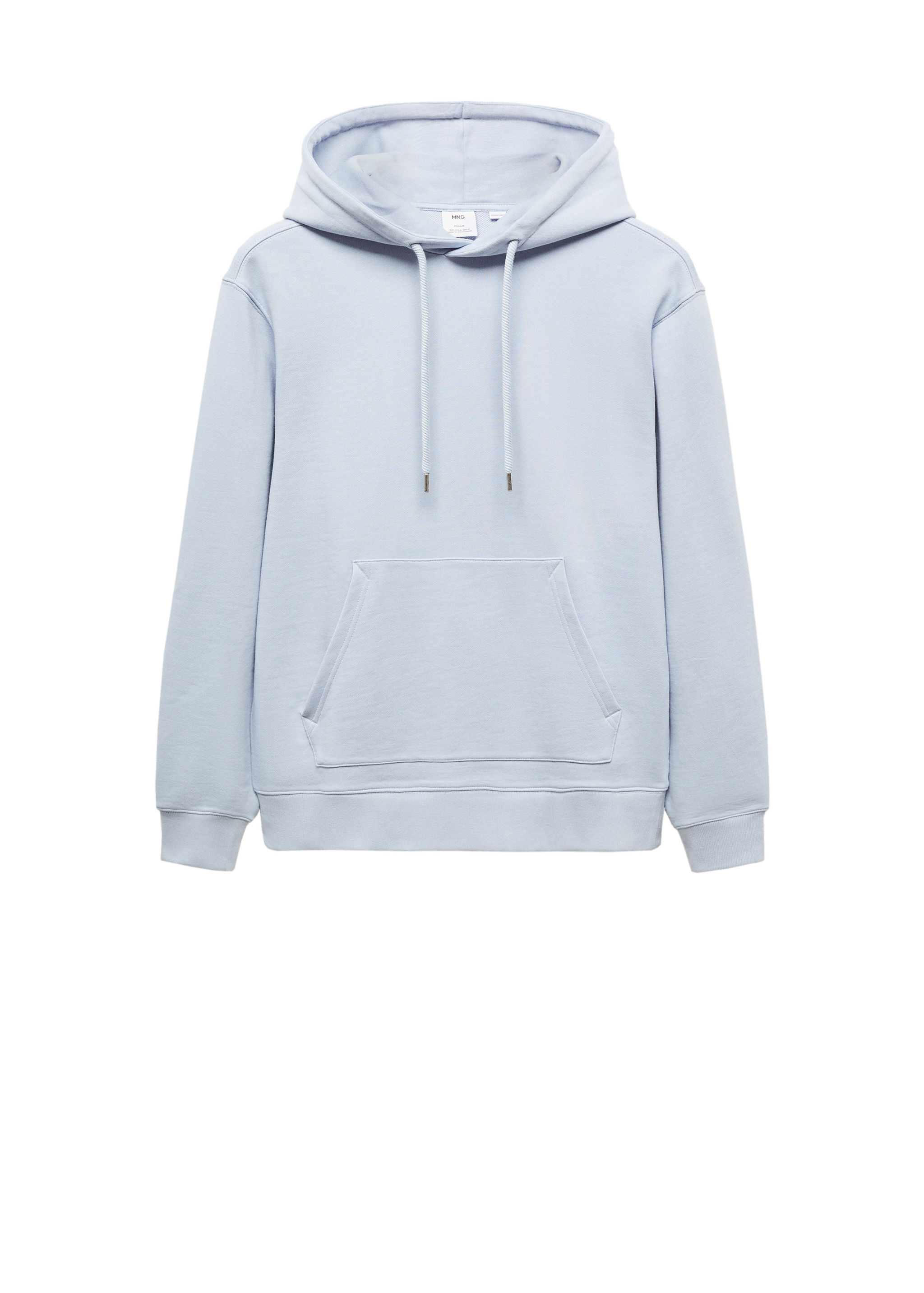 Leichtes Baumwollsweatshirt mit Kapuze - Detail des Artikels 9