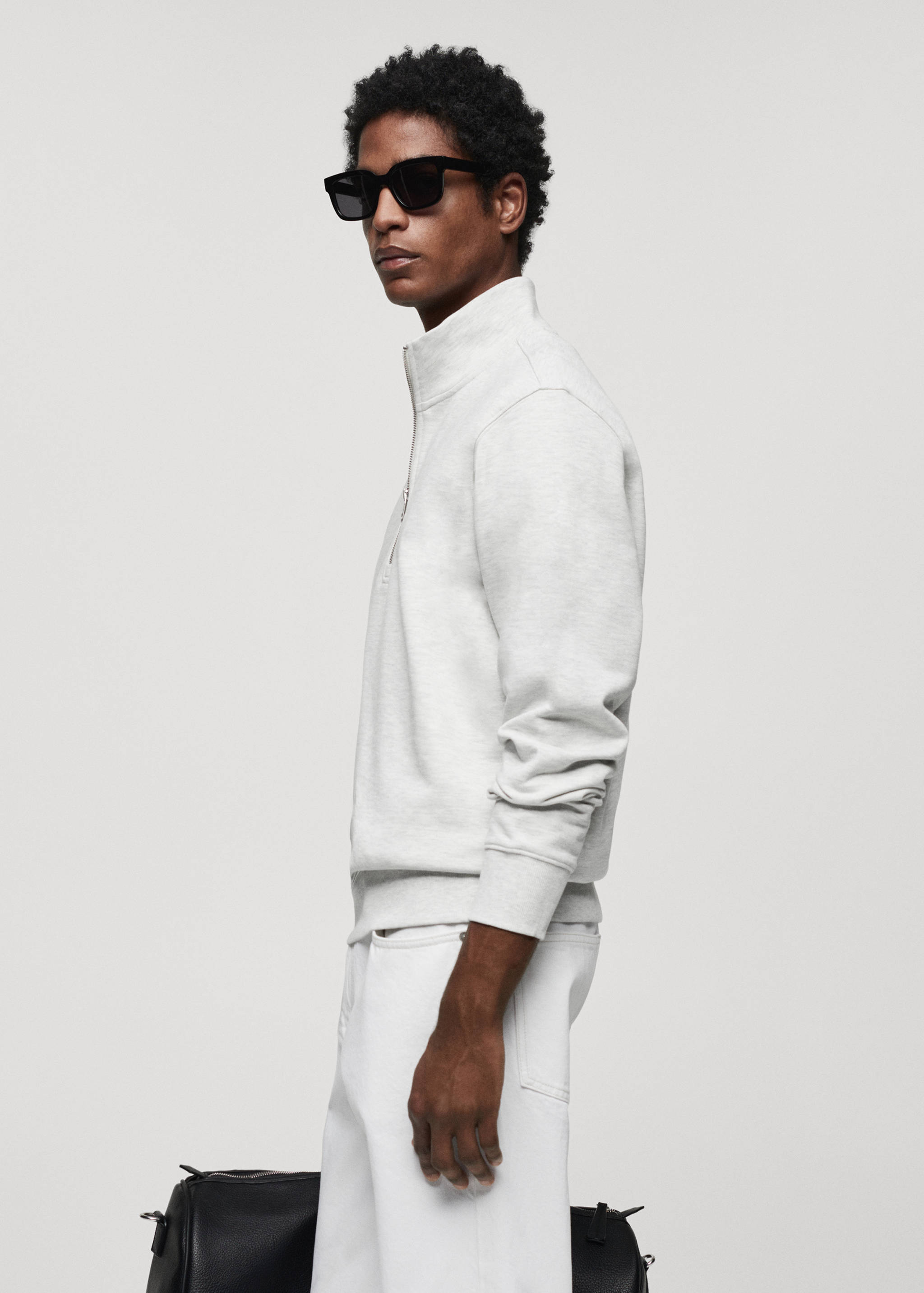 Sweat-shirt coton zip - Détail de l'article 2