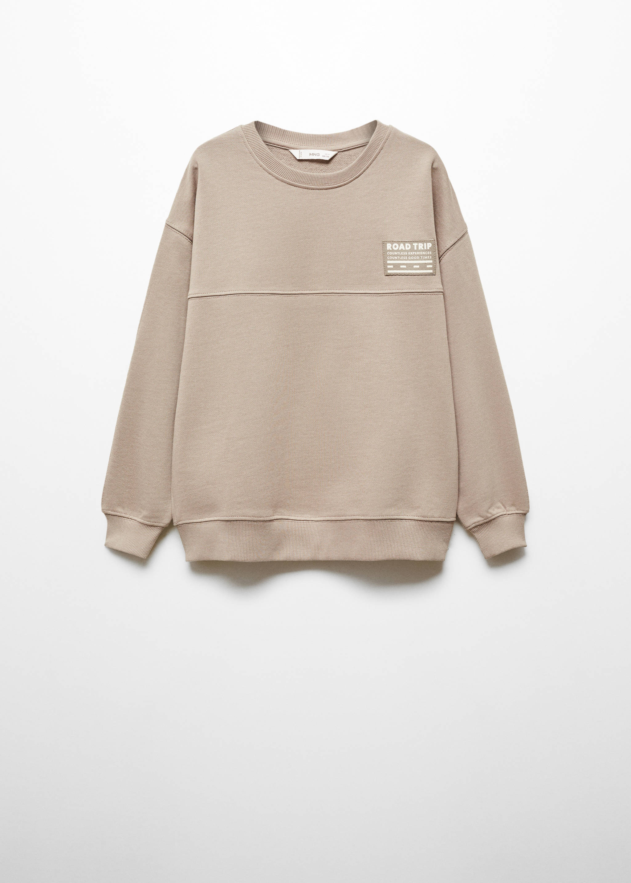 Sweater coton message - Article sans modèle