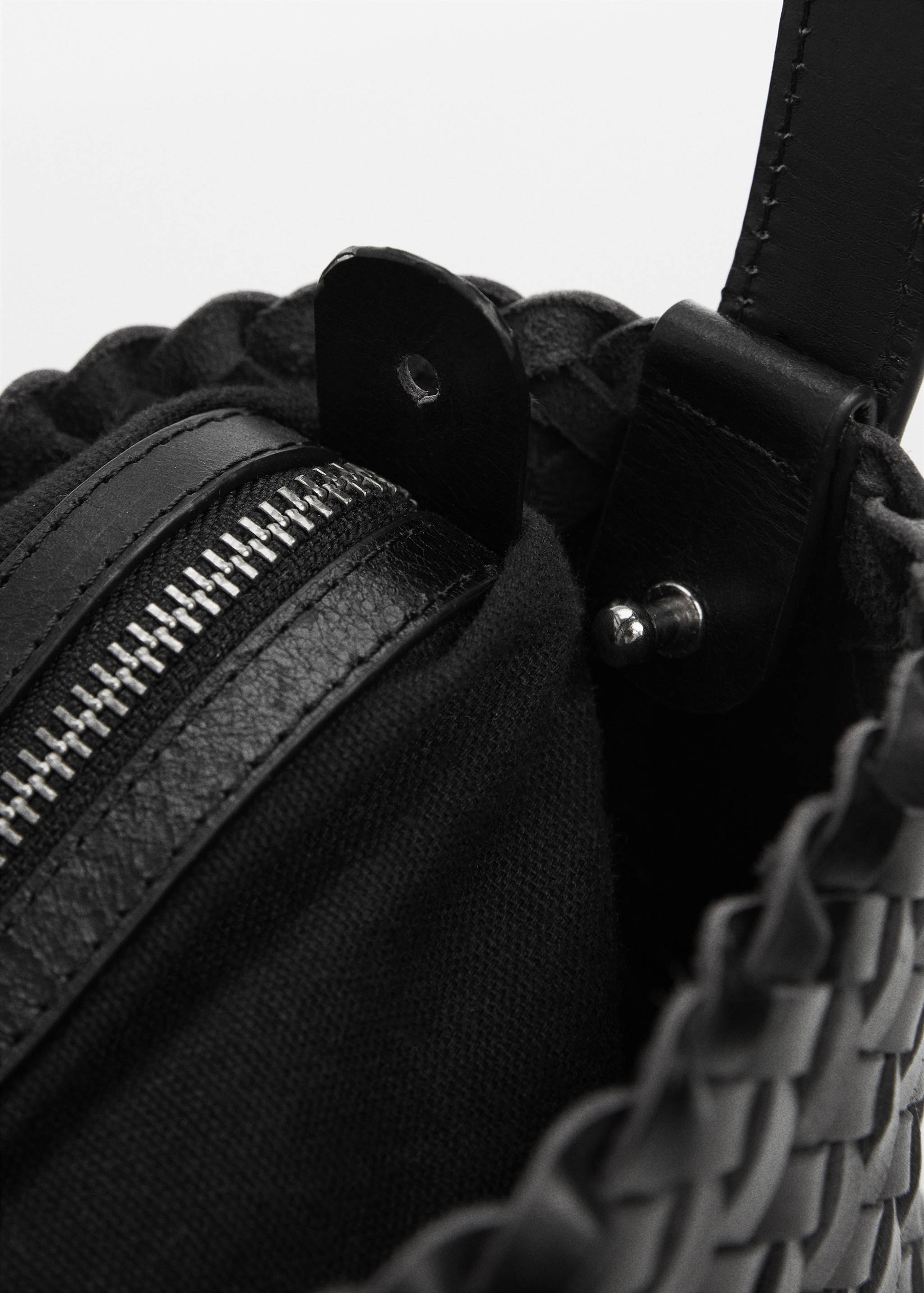 Flätad läderväska - Detaljer om artikeln 3