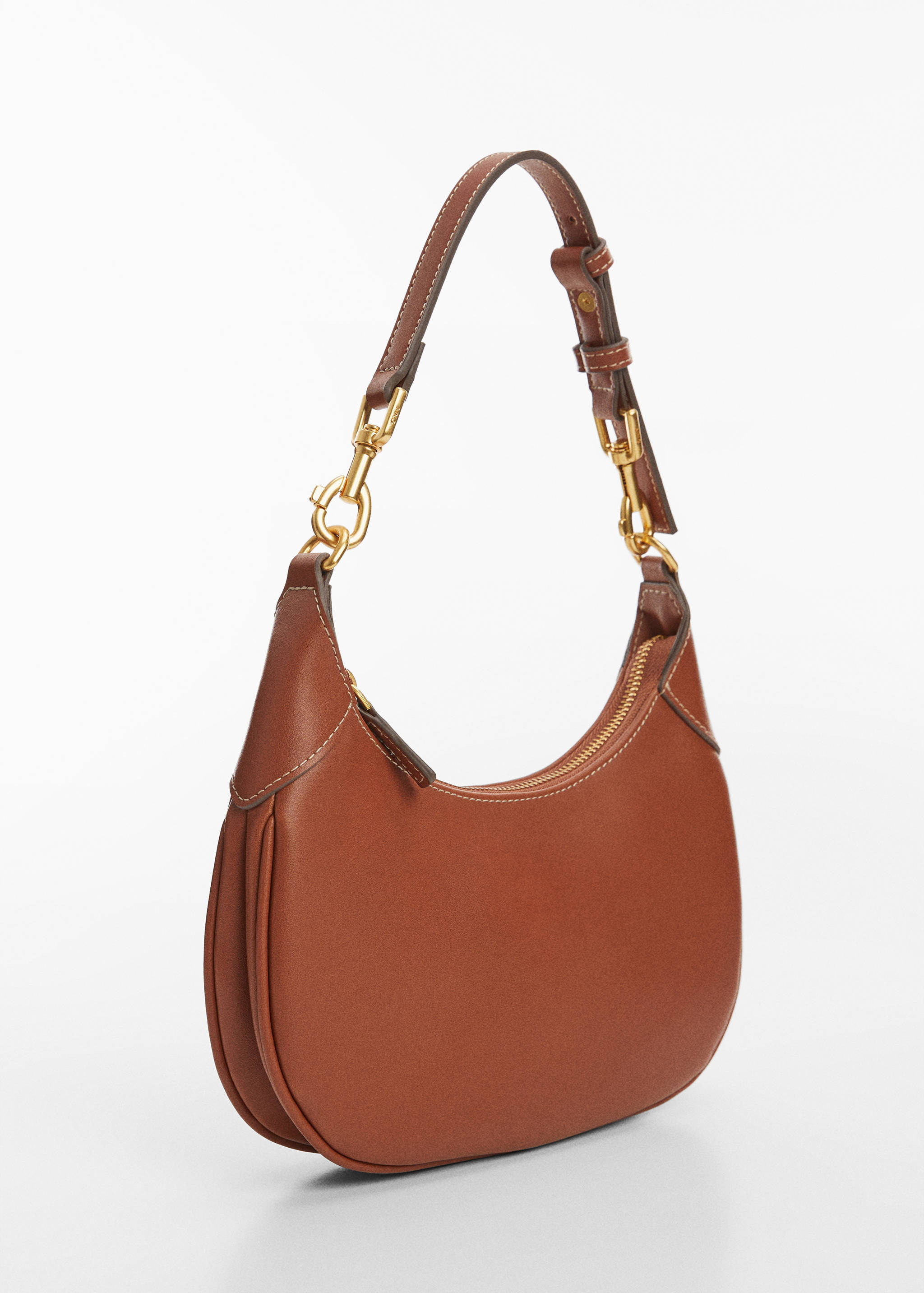 Oval short handle bag - Medium plane
