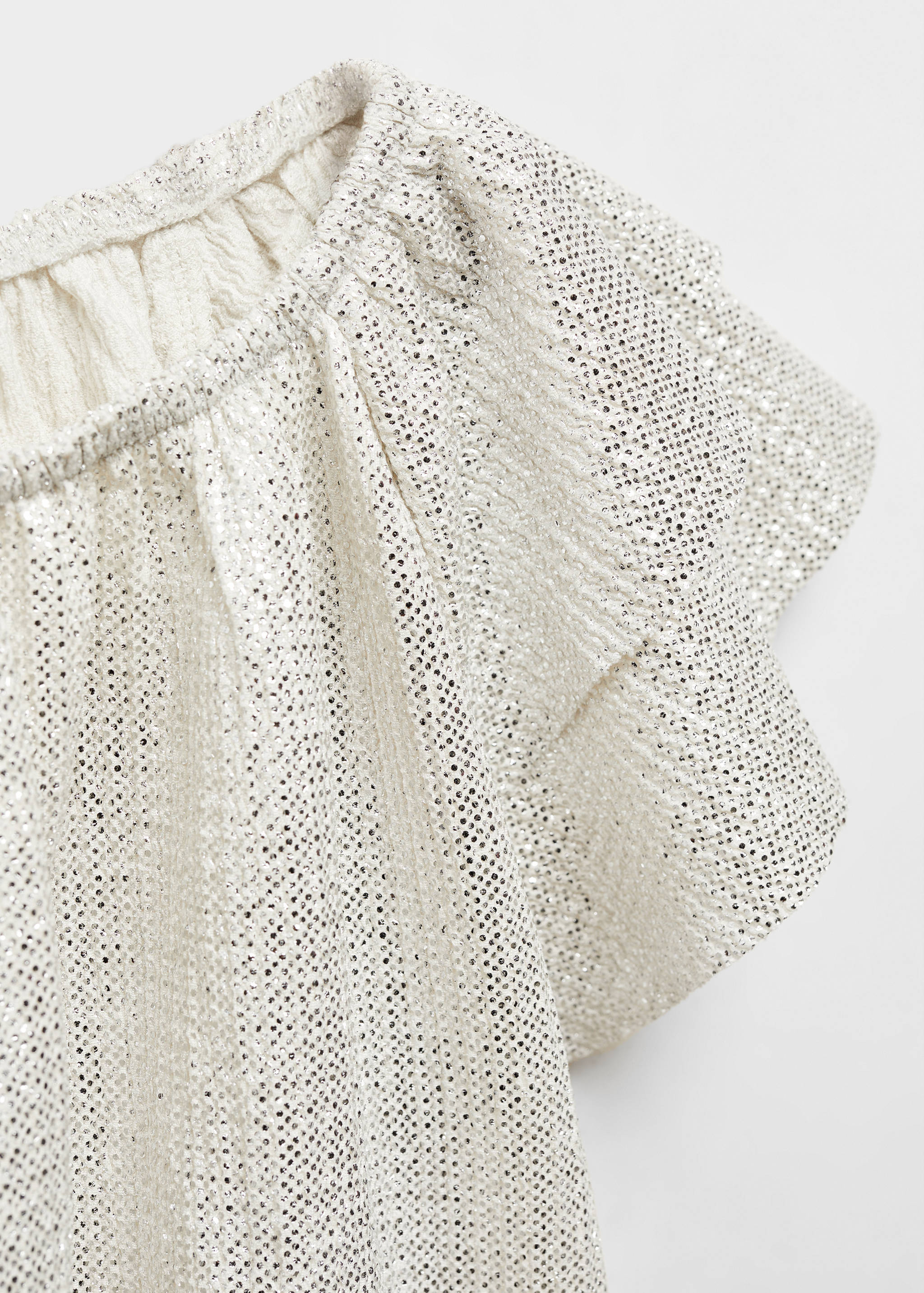 T-Shirt mit glänzender Struktur - Detail des Artikels 8