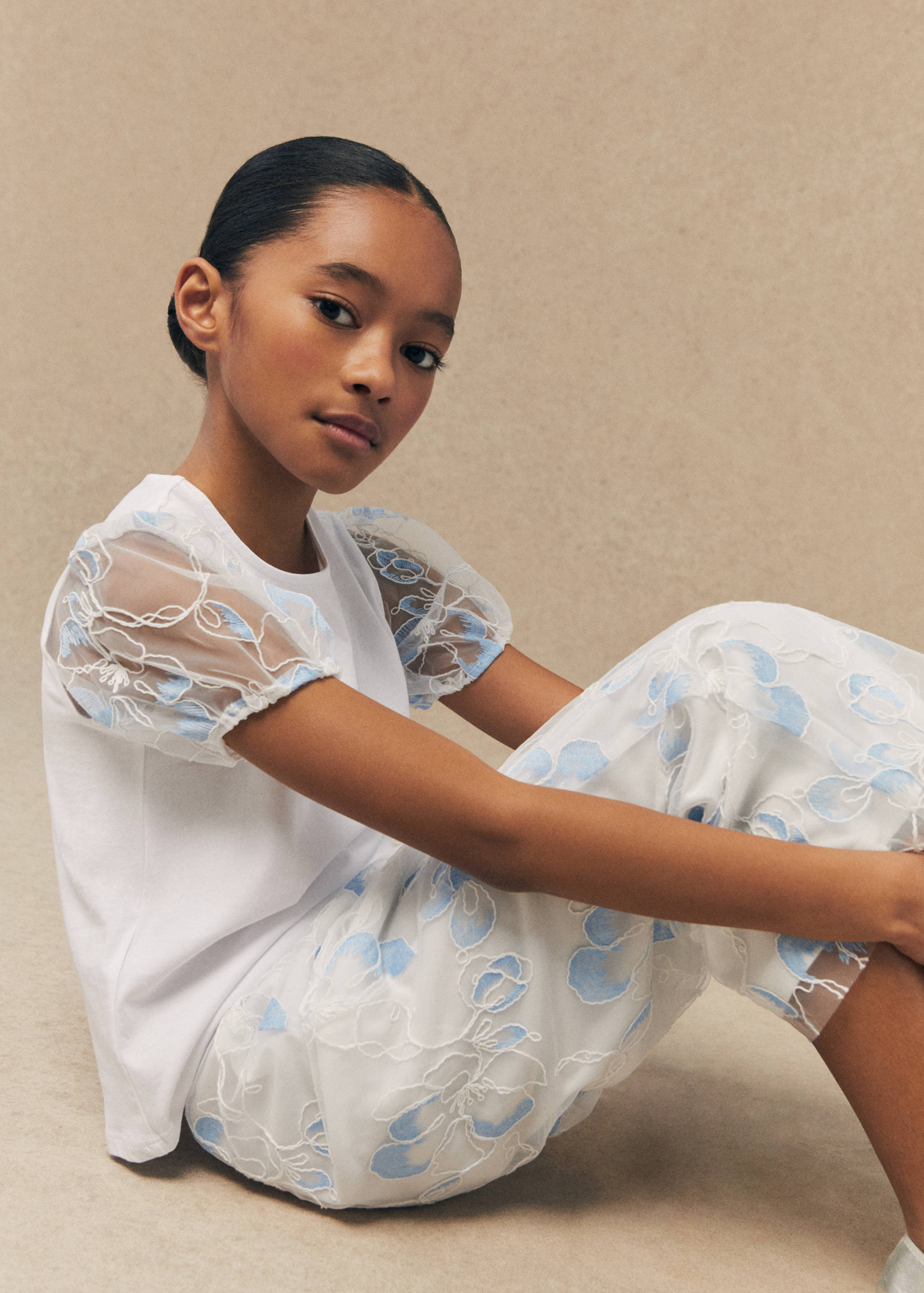 T-shirt manches courtes brodé - Détail de l'article 2