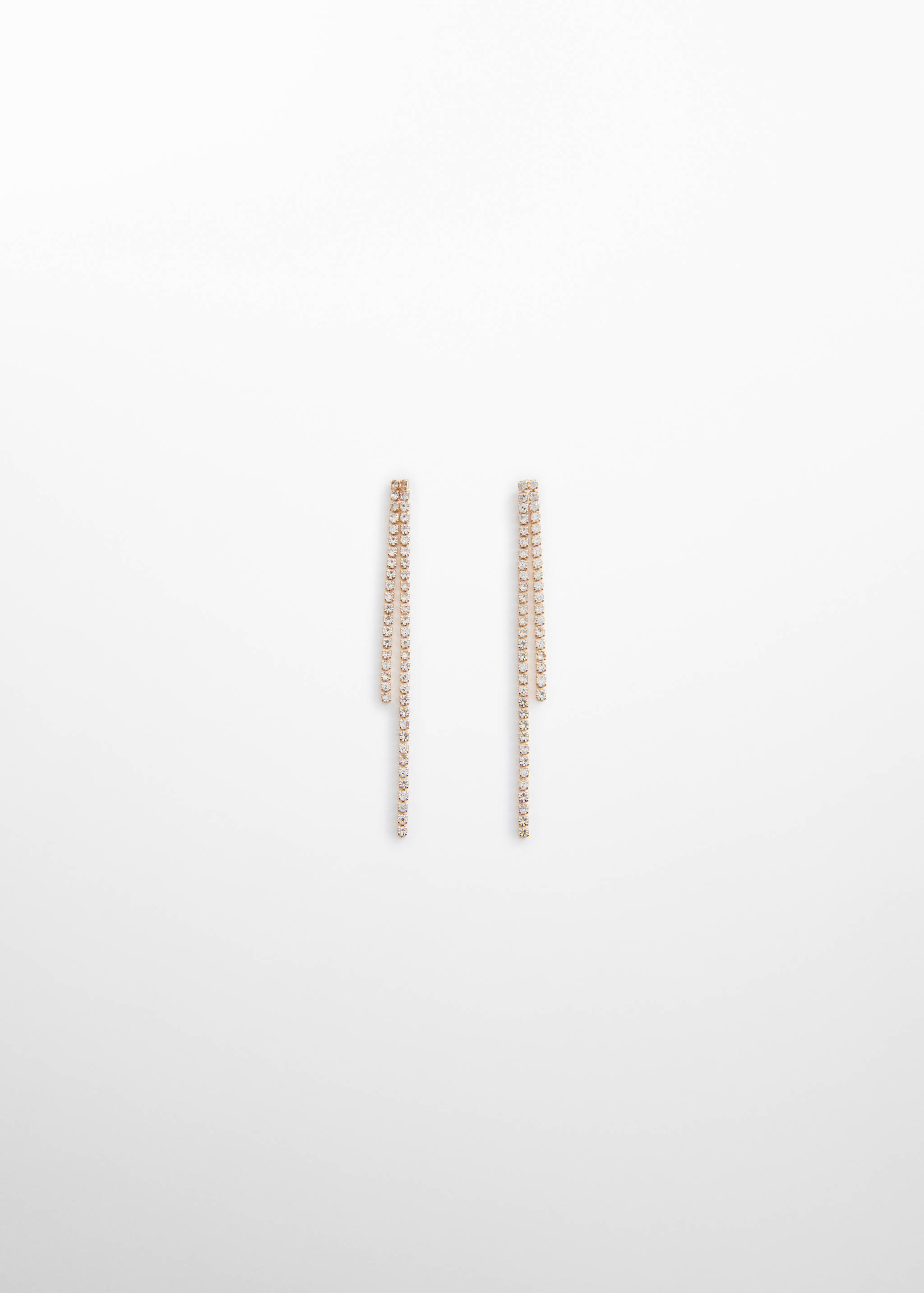 Rhinestone crystal earrings - Article without model