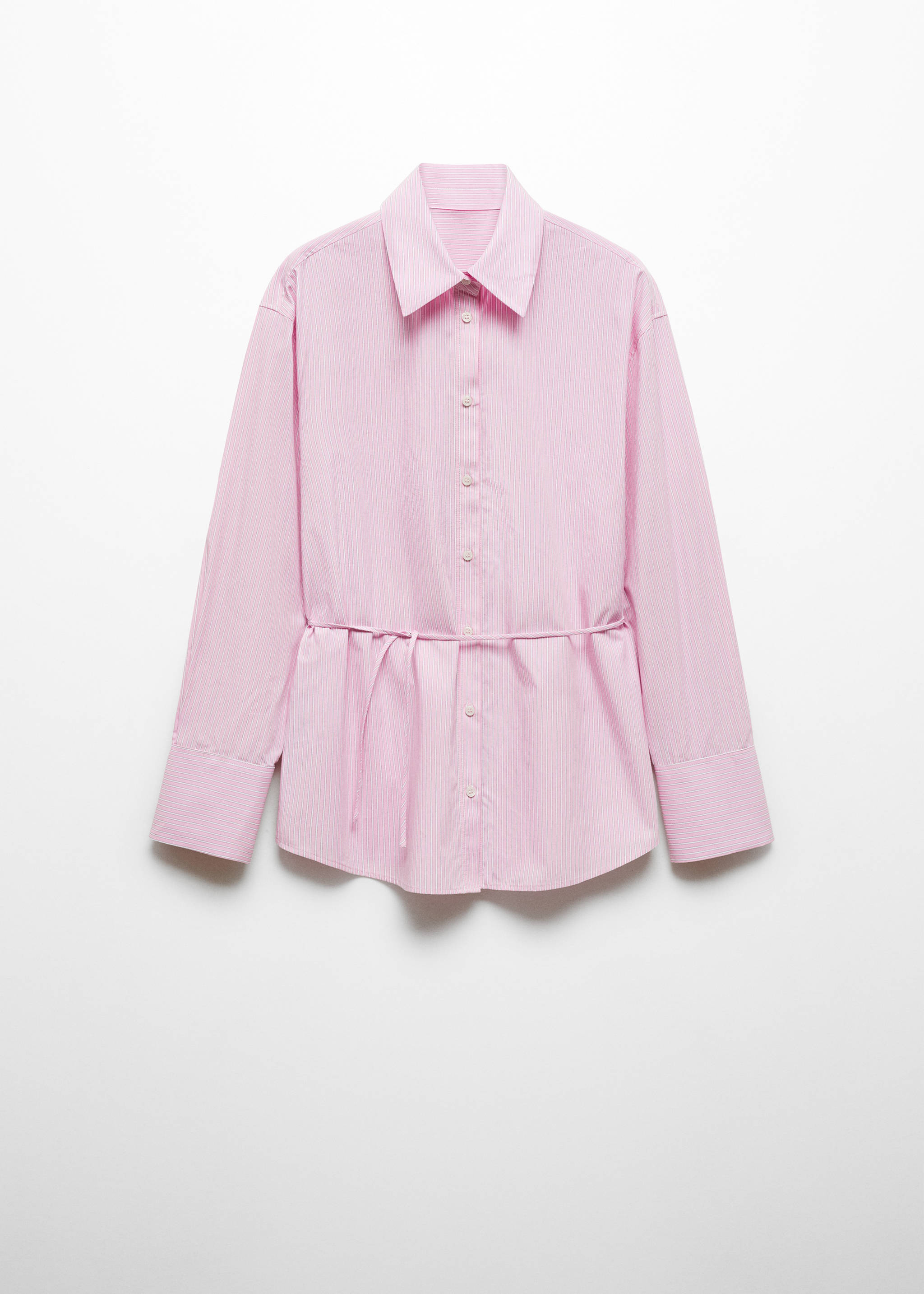 Πουκάμισο ριγέ με φιόγκο - Προϊόν χωρίς μοντέλο