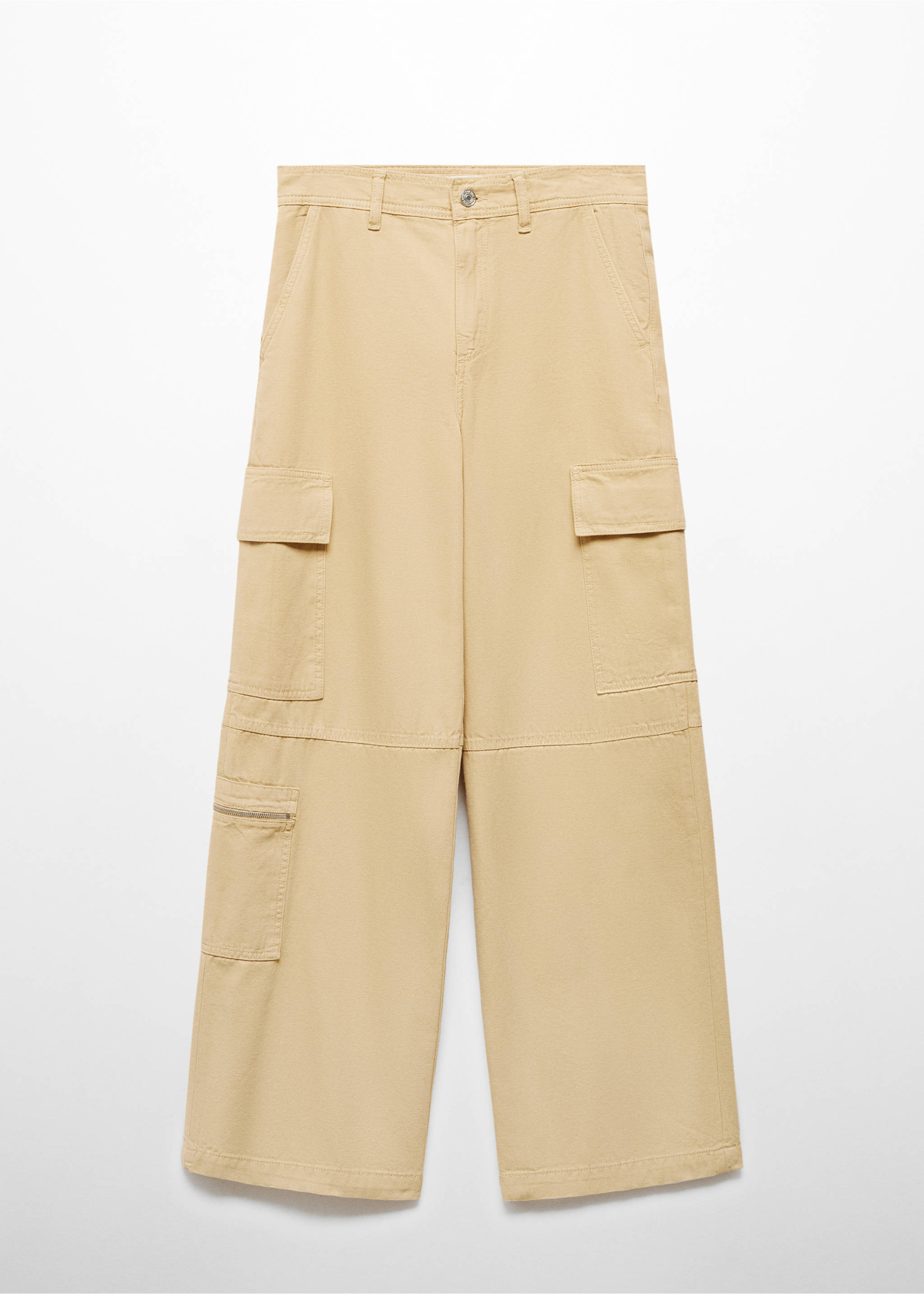 Pocket cargo jeans - Article without model, Medium Brown. Ref: 67015745-00.